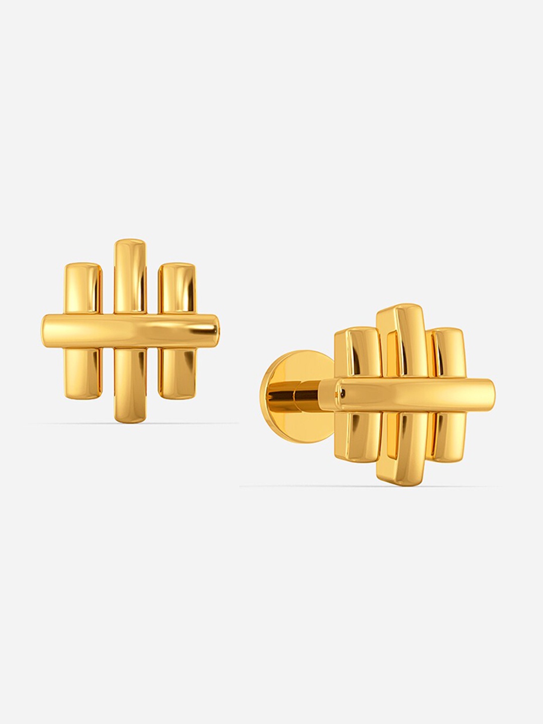 

MELORRA Into Two 18KT Gold Earrings - 1.68 gm