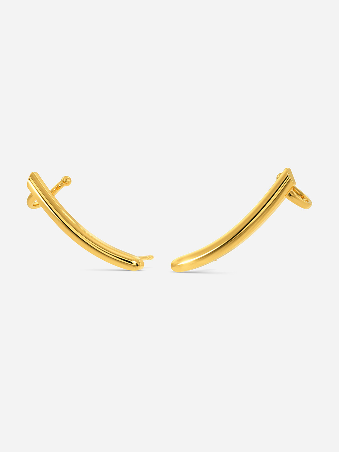 

MELORRA Jam on Minimal 18KT Gold Earrings - 3.34 gm