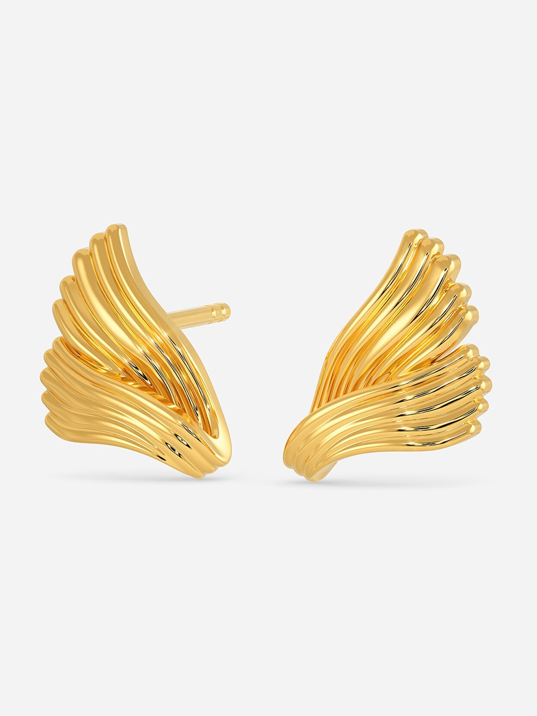 

MELORRA Cocooned Comfort 18KT Gold Earrings - 2.7 gm