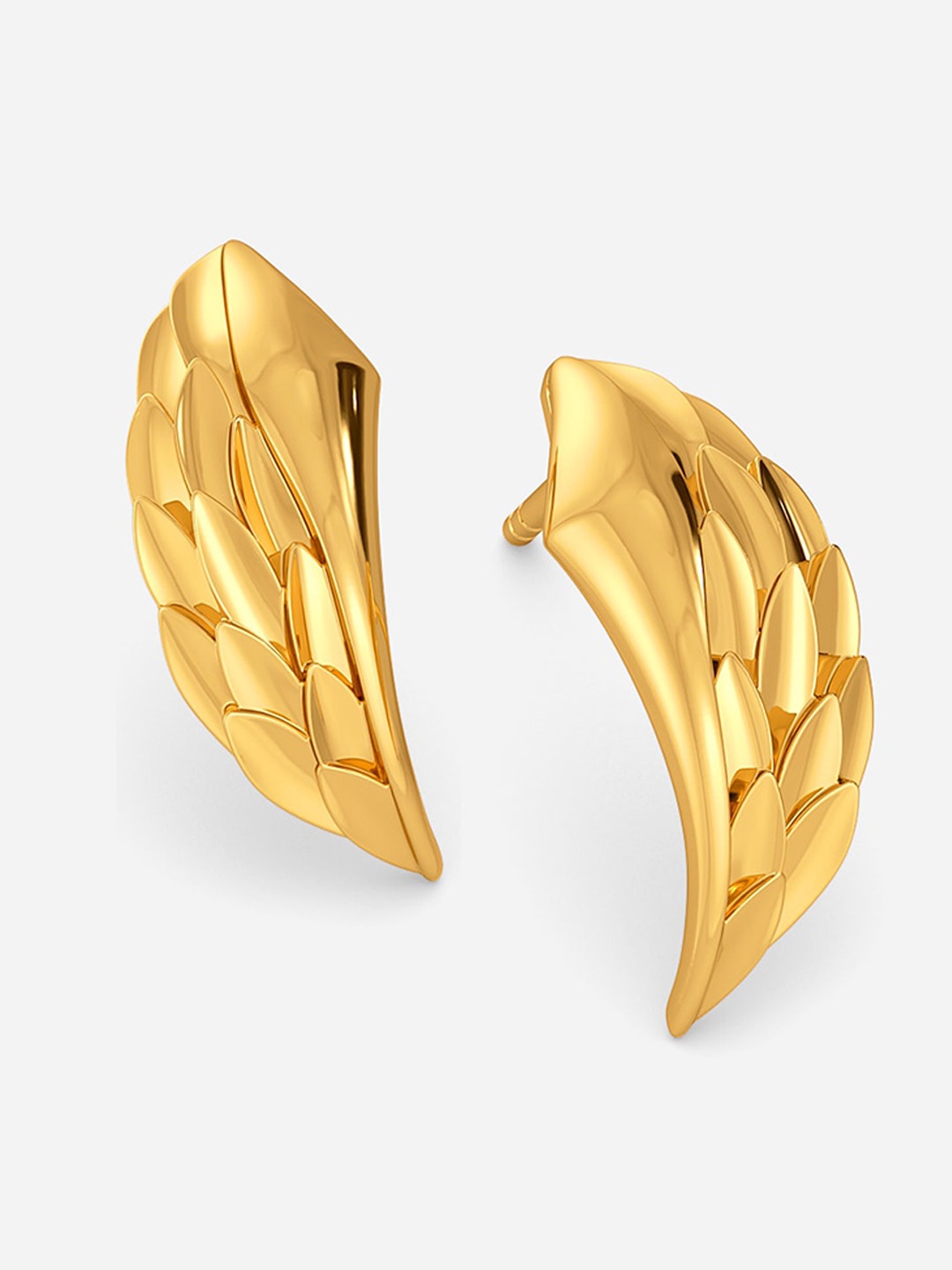

MELORRA Serpent's Spectrum 18KT Gold Earrings - 3.29 gm