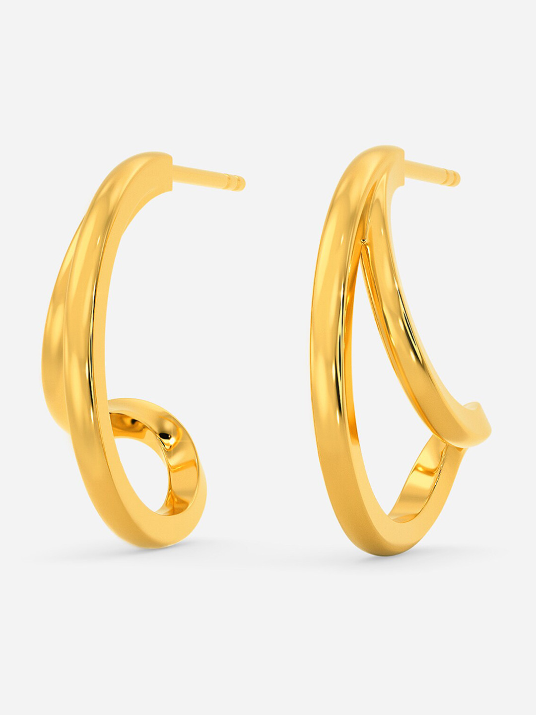 

MELORRA Eclectic Pheebs 18KT Gold Earrings - 4.4 gm