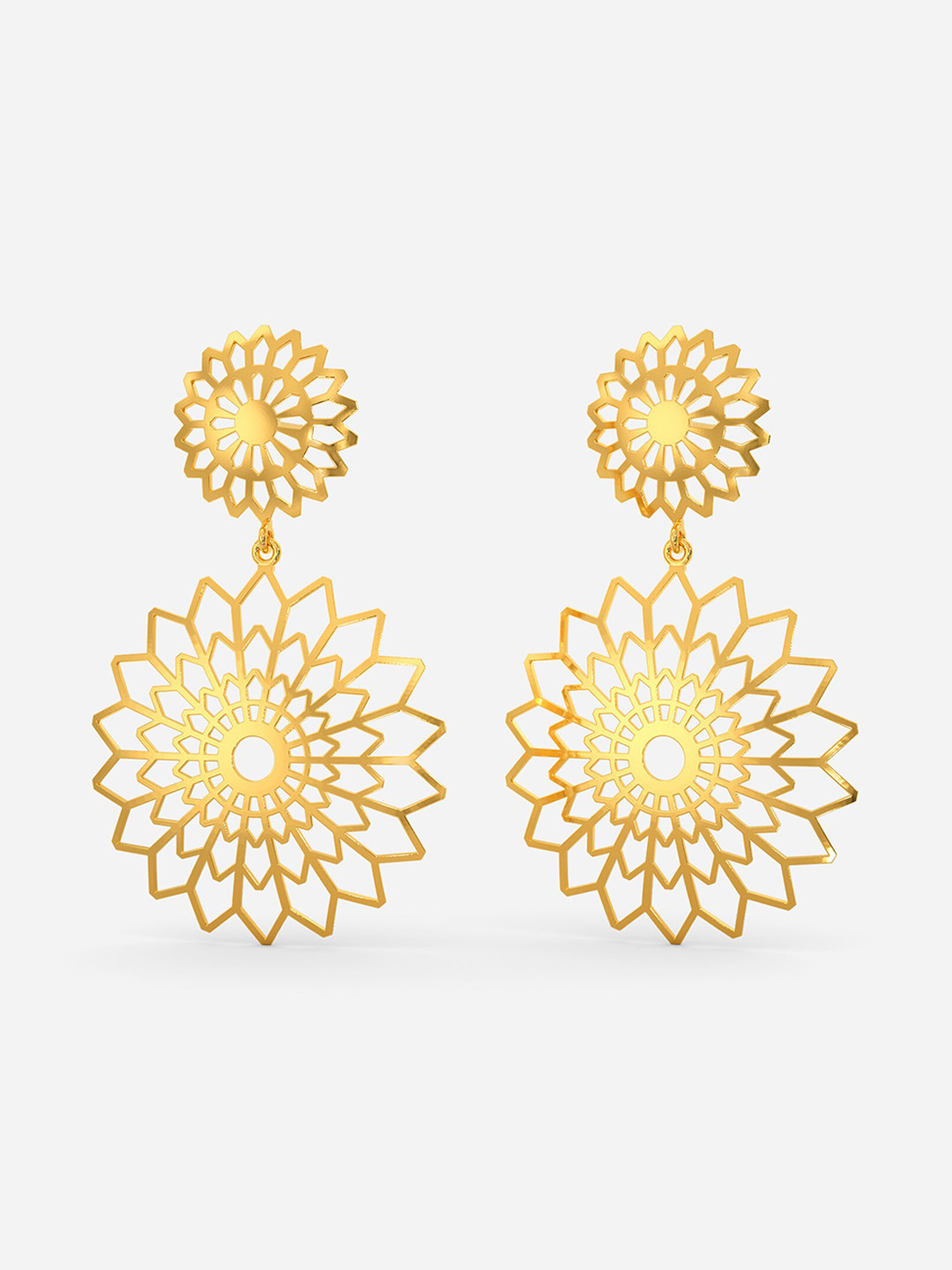 

MELORRA Fun In The Sun 18KT Gold Earrings - 6.75 gm