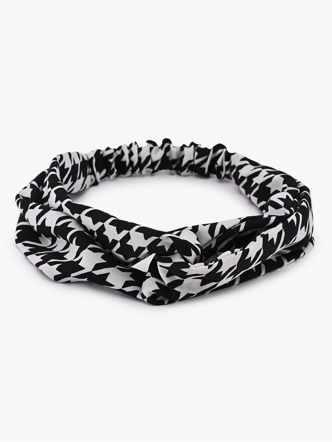 

BuckleUp Girls Printed Hairband, Black