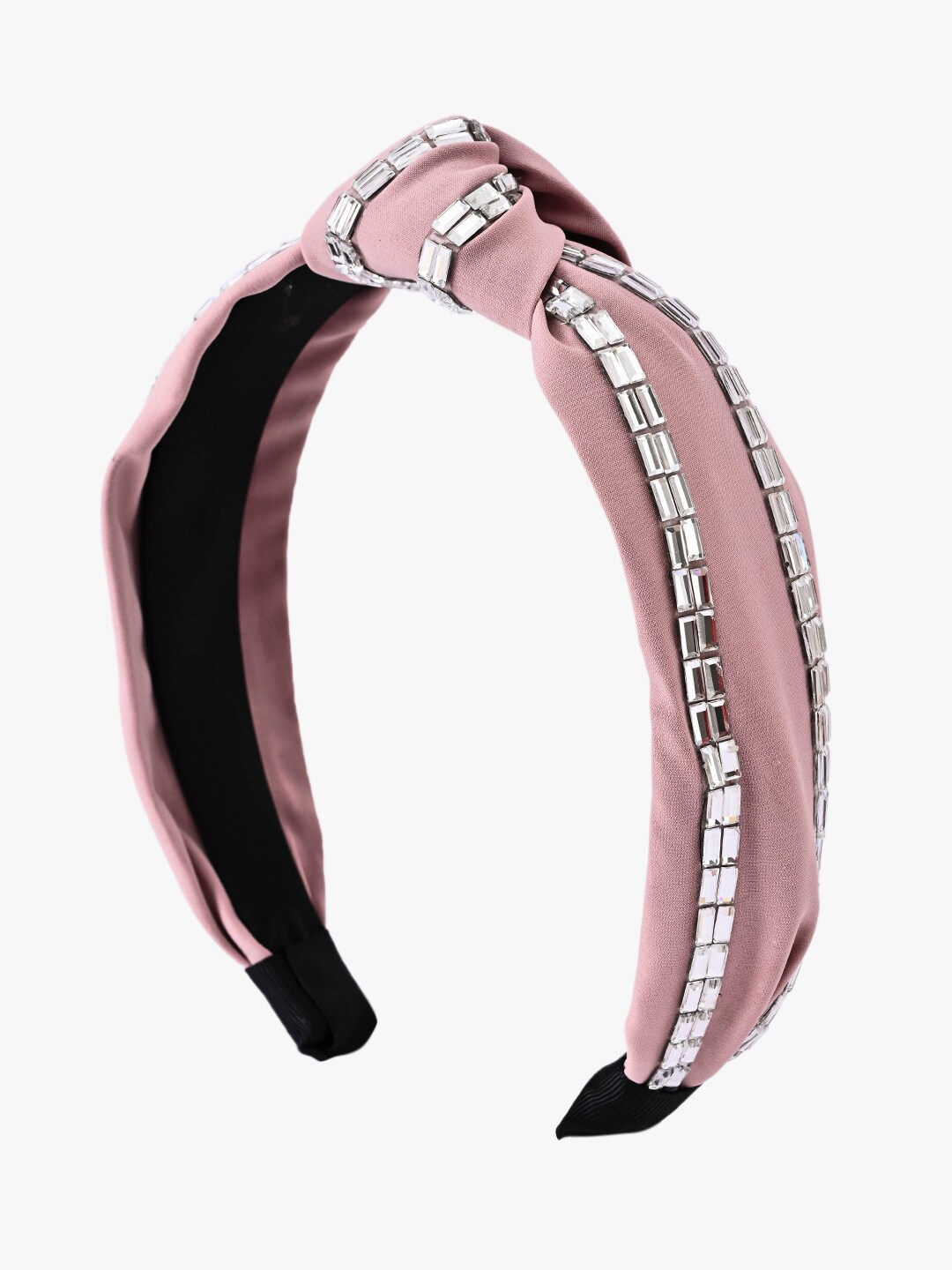 

BuckleUp Girls Printed Hairband, Pink