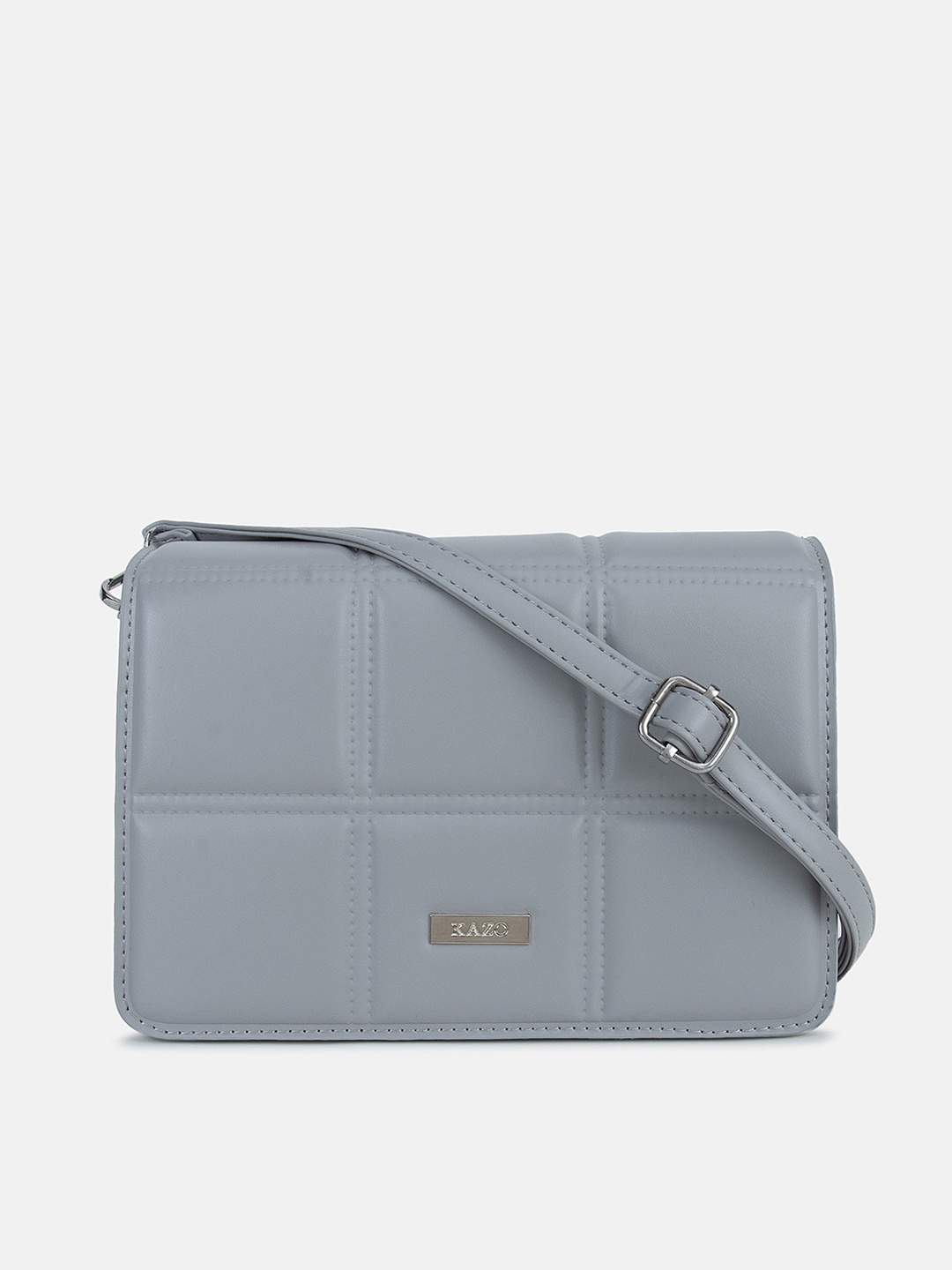 

Kazo PU Structured Satchel, Grey