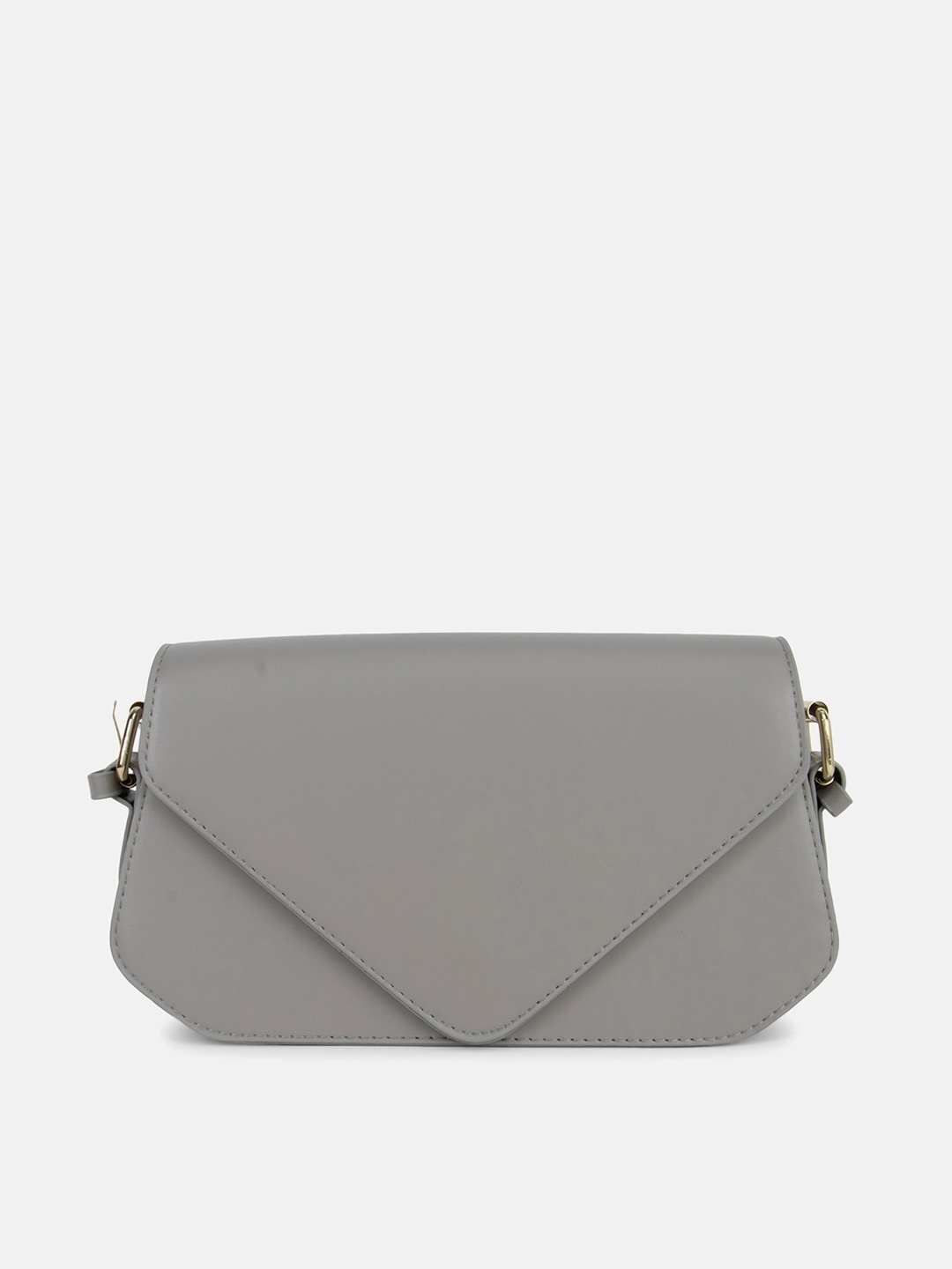 

Kazo PU Structured Sling Bag with Bow Detail, Grey