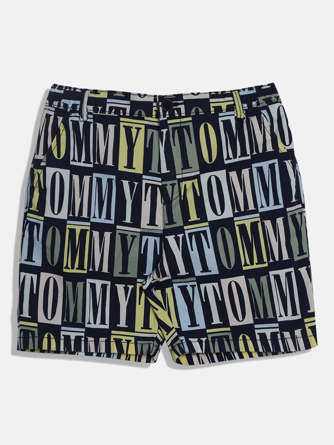 

Tommy Hilfiger Boys Printed Shorts, Black