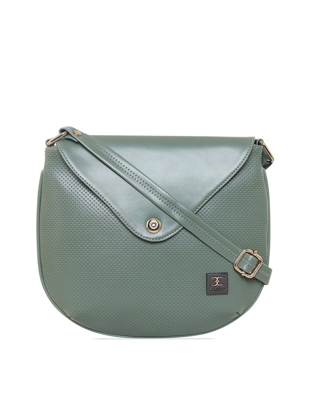 

ESBEDA Women Structured Sling Bag, Green