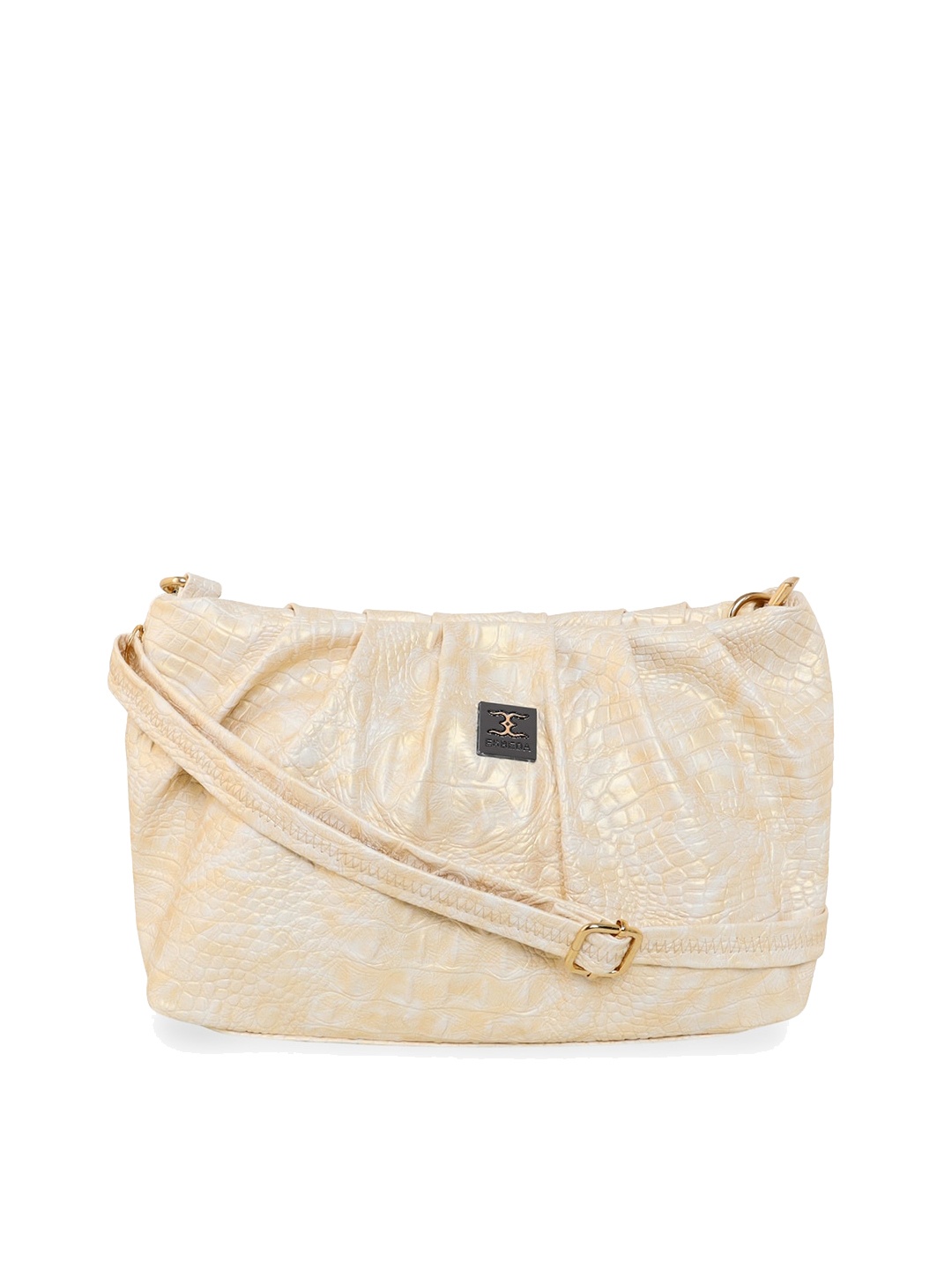 

ESBEDA Textured Structured Sling Bag, White