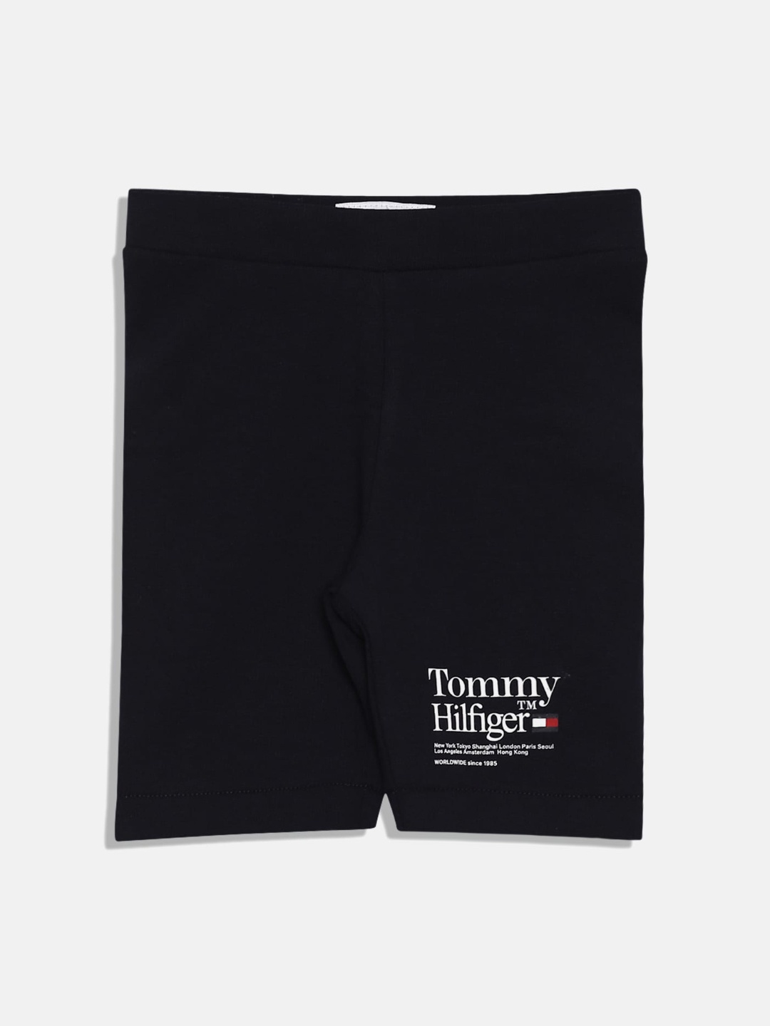 

Tommy Hilfiger Girls Mid-Rise Shorts, Navy blue