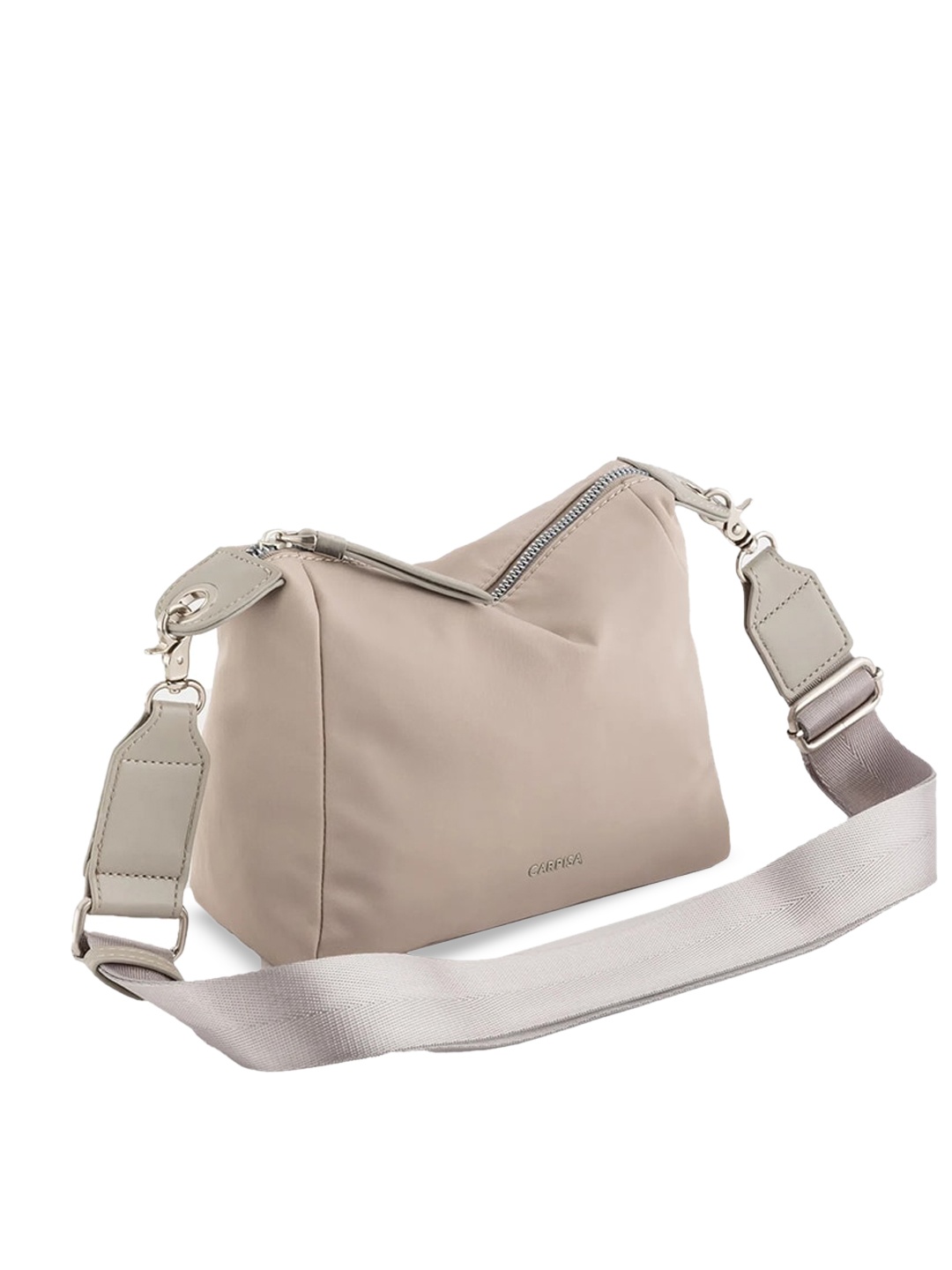 

CARPISA Structured Handheld Bag, Beige