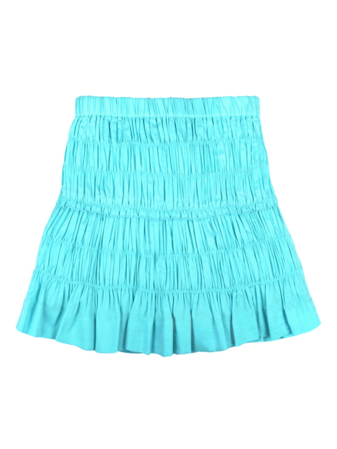 

CACA CINA Girls Turquoise Blue A-Line Skirt