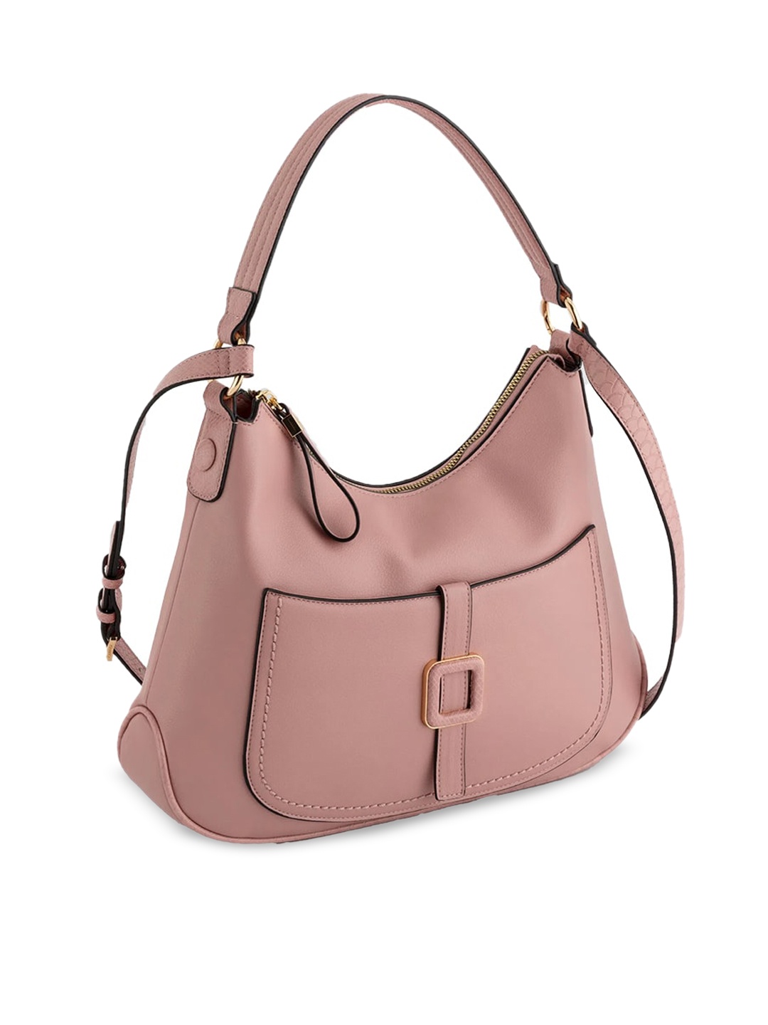 

CARPISA Water Resistant Structured Shoulder Bag, Pink