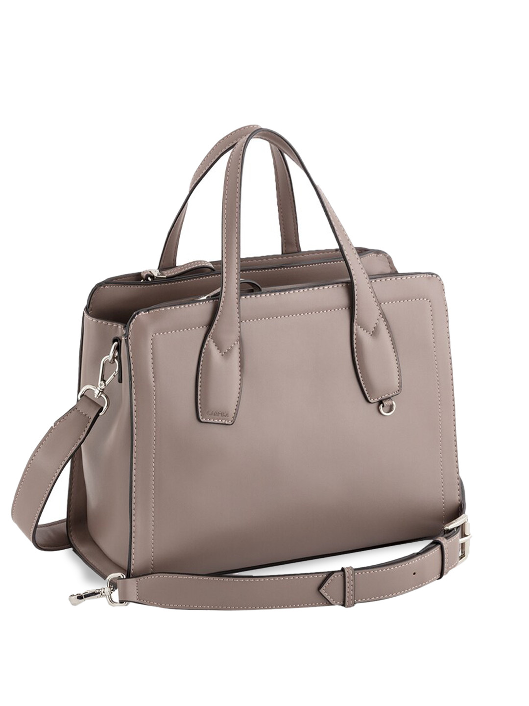 

CARPISA Women Structured Handheld Bag, Beige