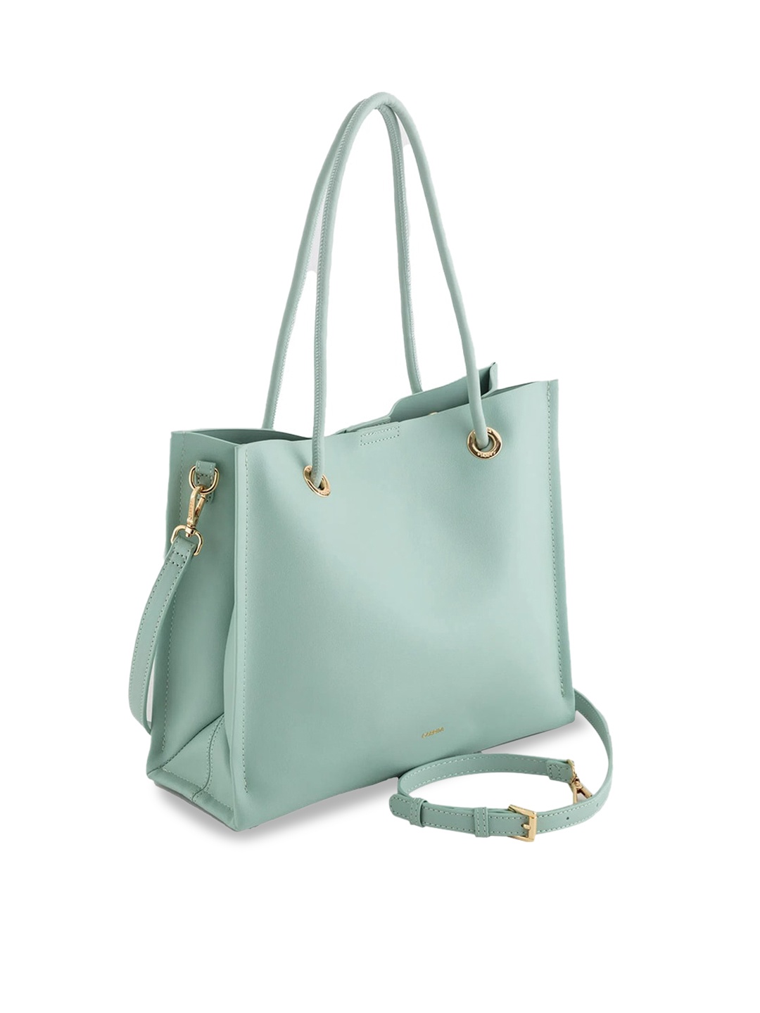 

CARPISA Oversized Shopper Tote Bag, Green