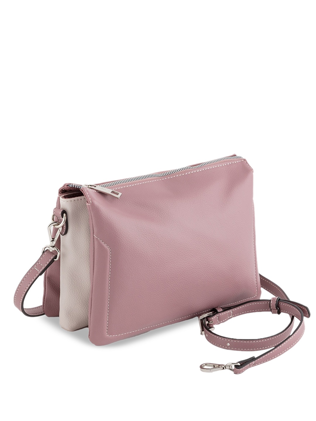 

CARPISA Water Resistant Structured Sling Bag, Purple