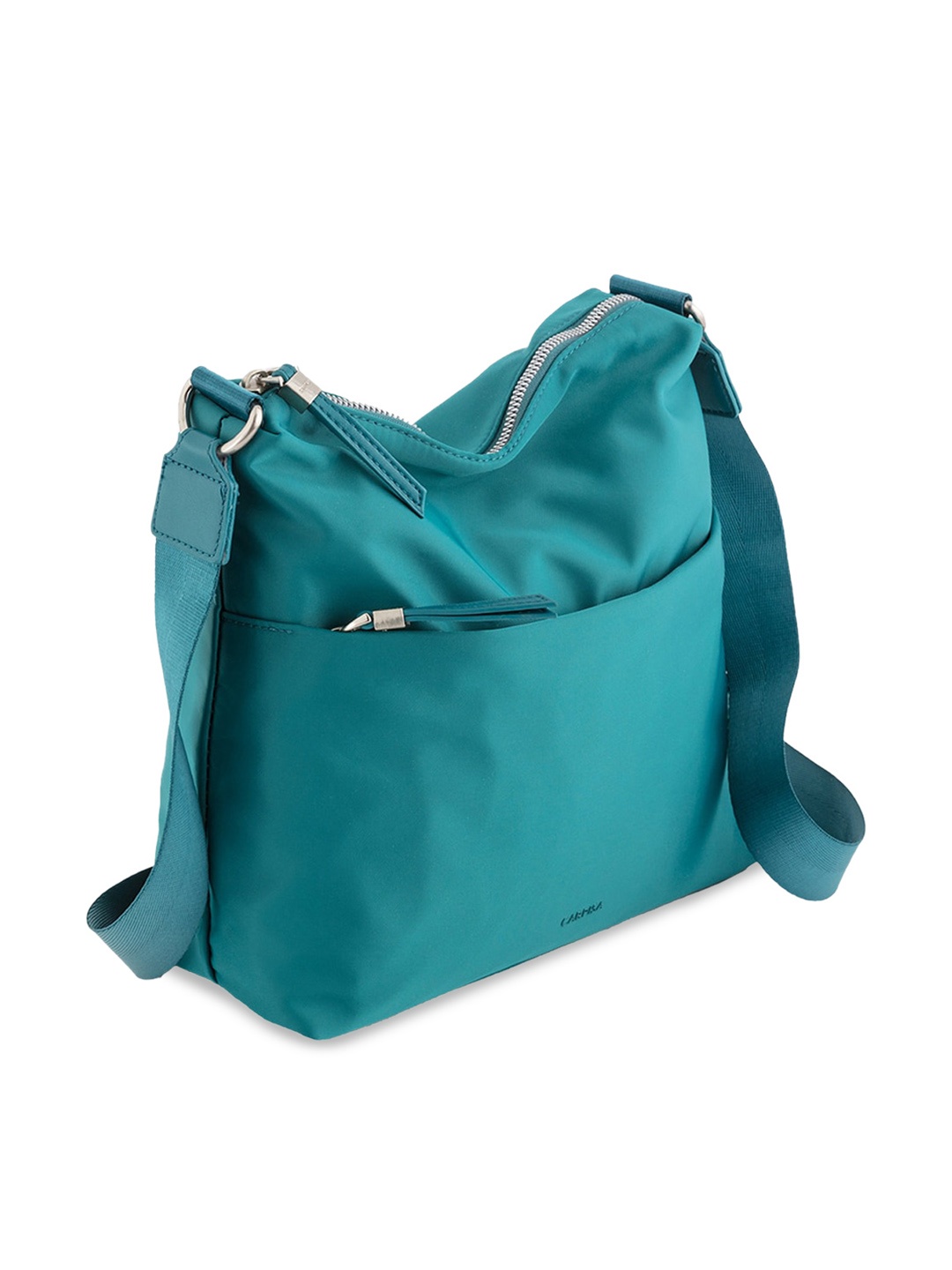 

CARPISA Women Structured Sling Bag, Turquoise blue