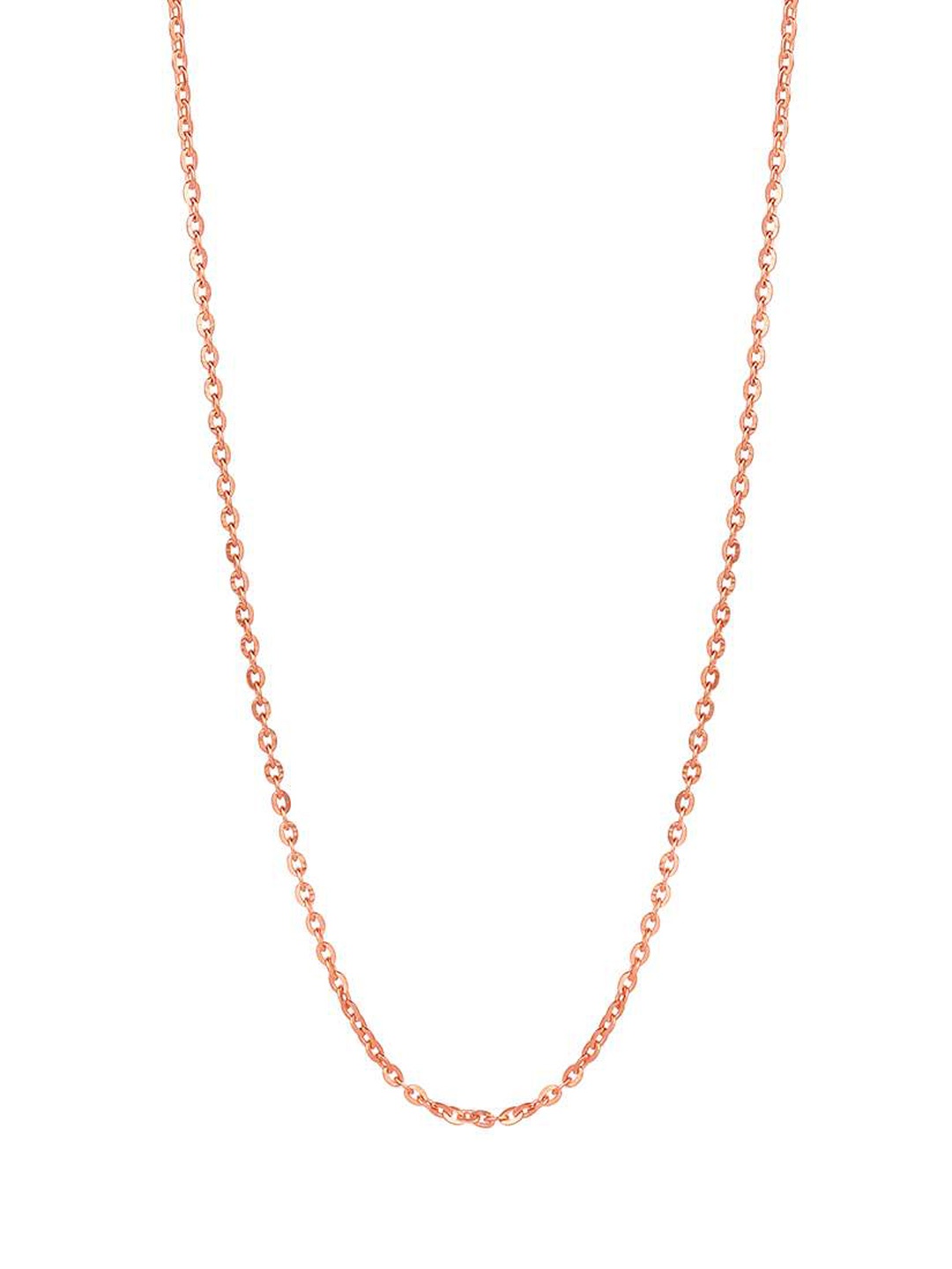 

CANDERE A KALYAN JEWELLERS COMPANY 18KT BIS Hallmark Rose Gold Chain-4.09 gm