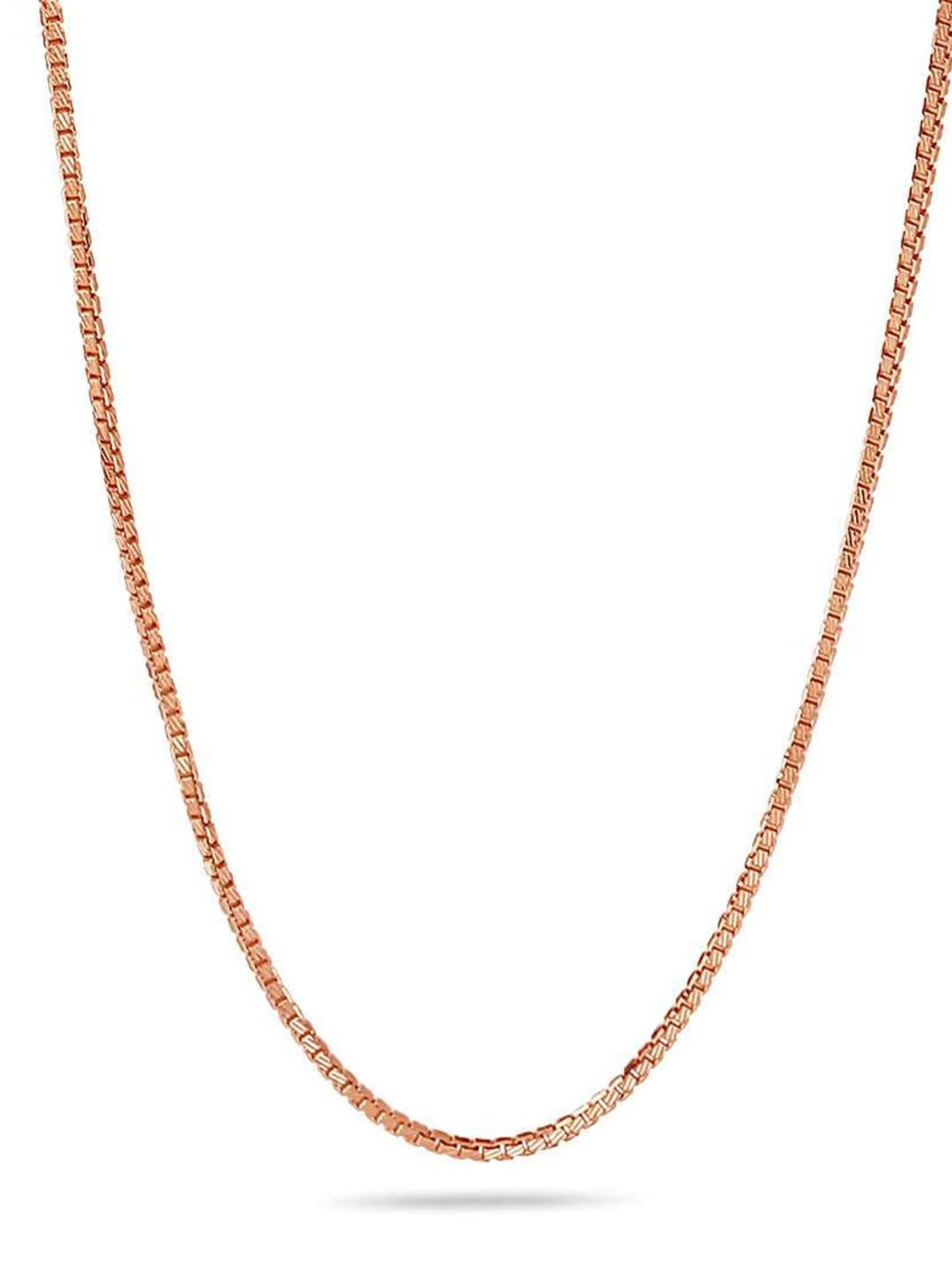 

CANDERE A KALYAN JEWELLERS COMPANY 18KT Rose Gold BIS Hallmark Chain- 2.81 gm