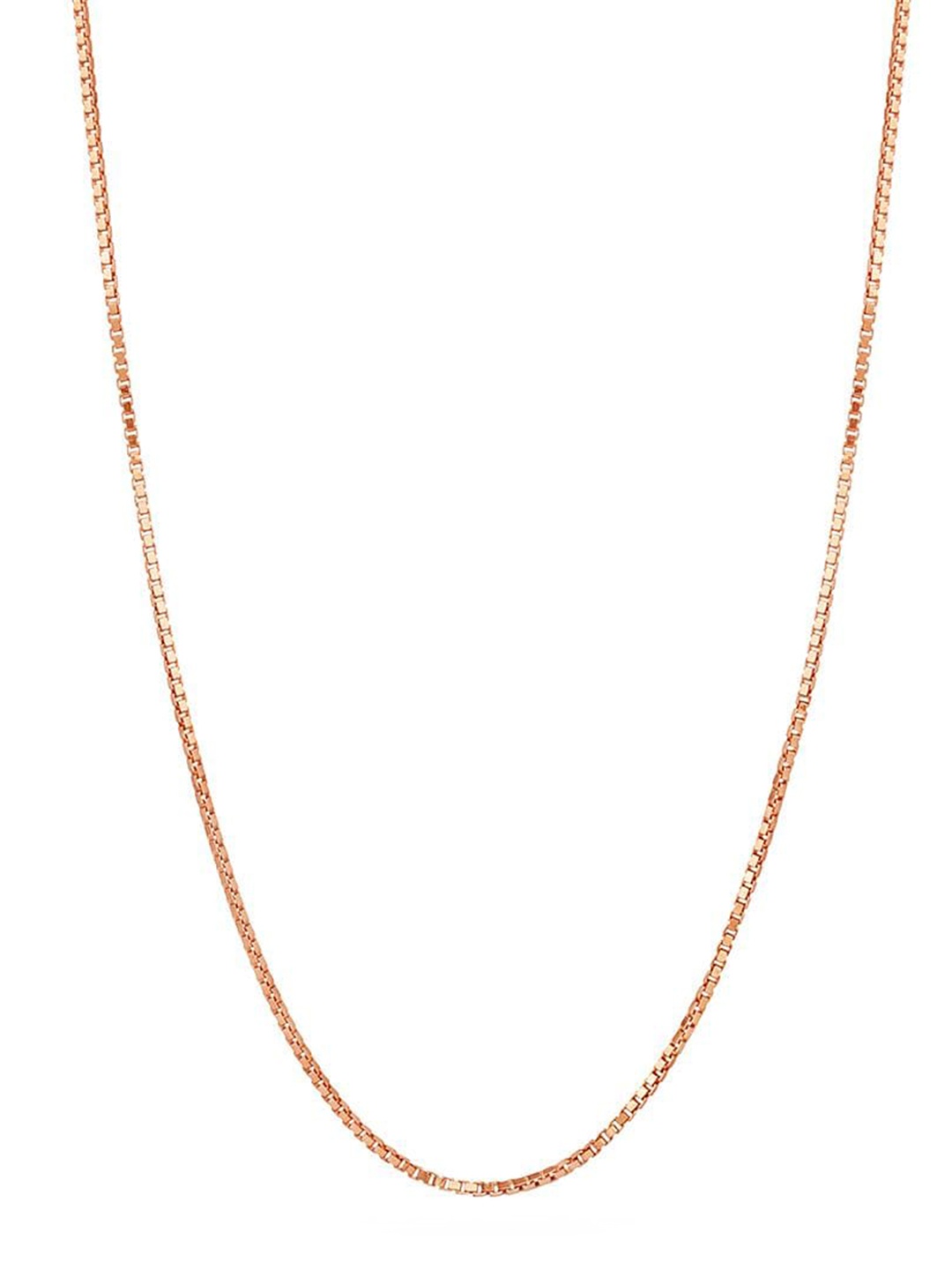 

CANDERE A KALYAN JEWELLERS COMPANY 18KT Rose Gold BIS Hallmark Chain-2.33 g