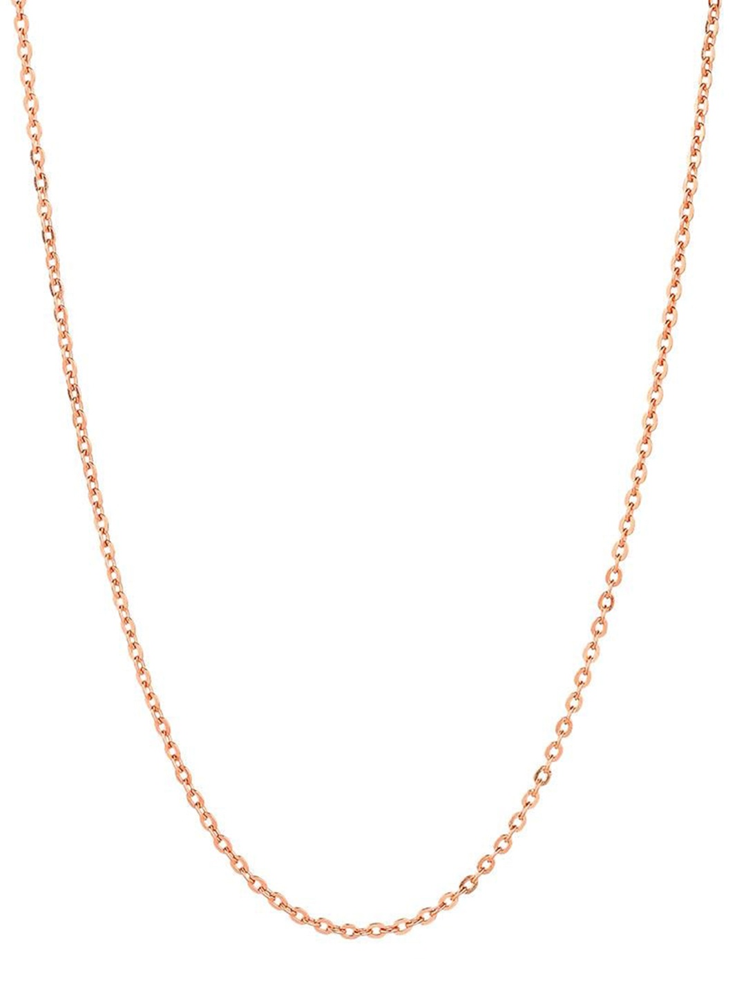 

CANDERE A KALYAN JEWELLERS COMPANY 18KT BIS Hallmark Rose Gold Chain-2.05 g