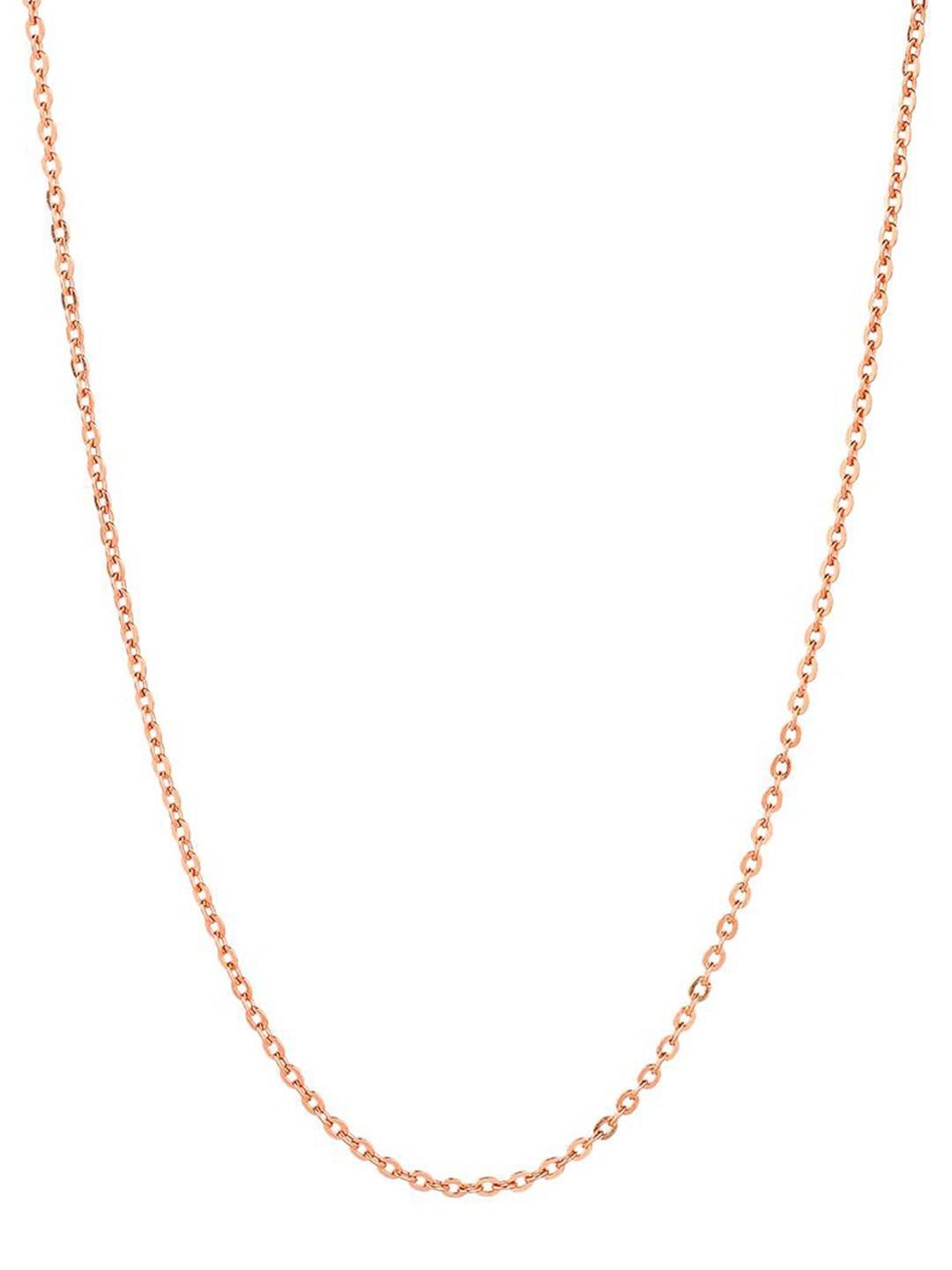 

CANDERE A KALYAN JEWELLERS COMPANY 18KT BIS Hallmark Rose Gold Chain 2.24 g