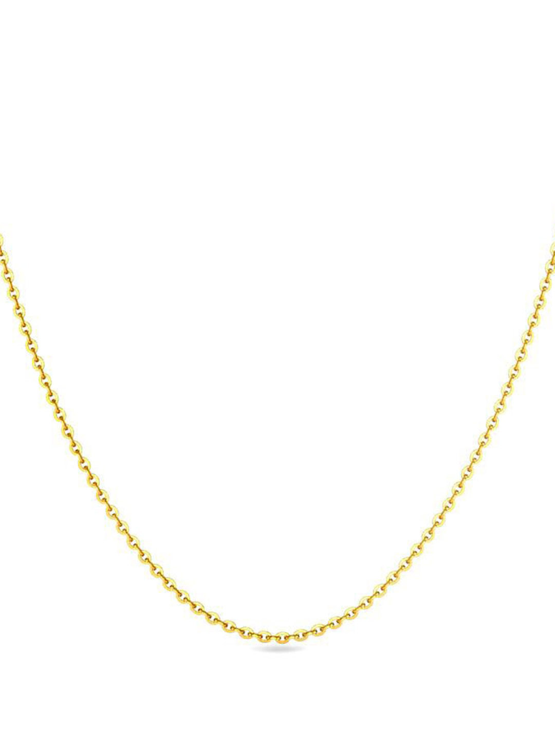 

CANDERE A KALYAN JEWELLERS COMPANY 22KT Gold BIS Hallmark Chain-2.93 gm