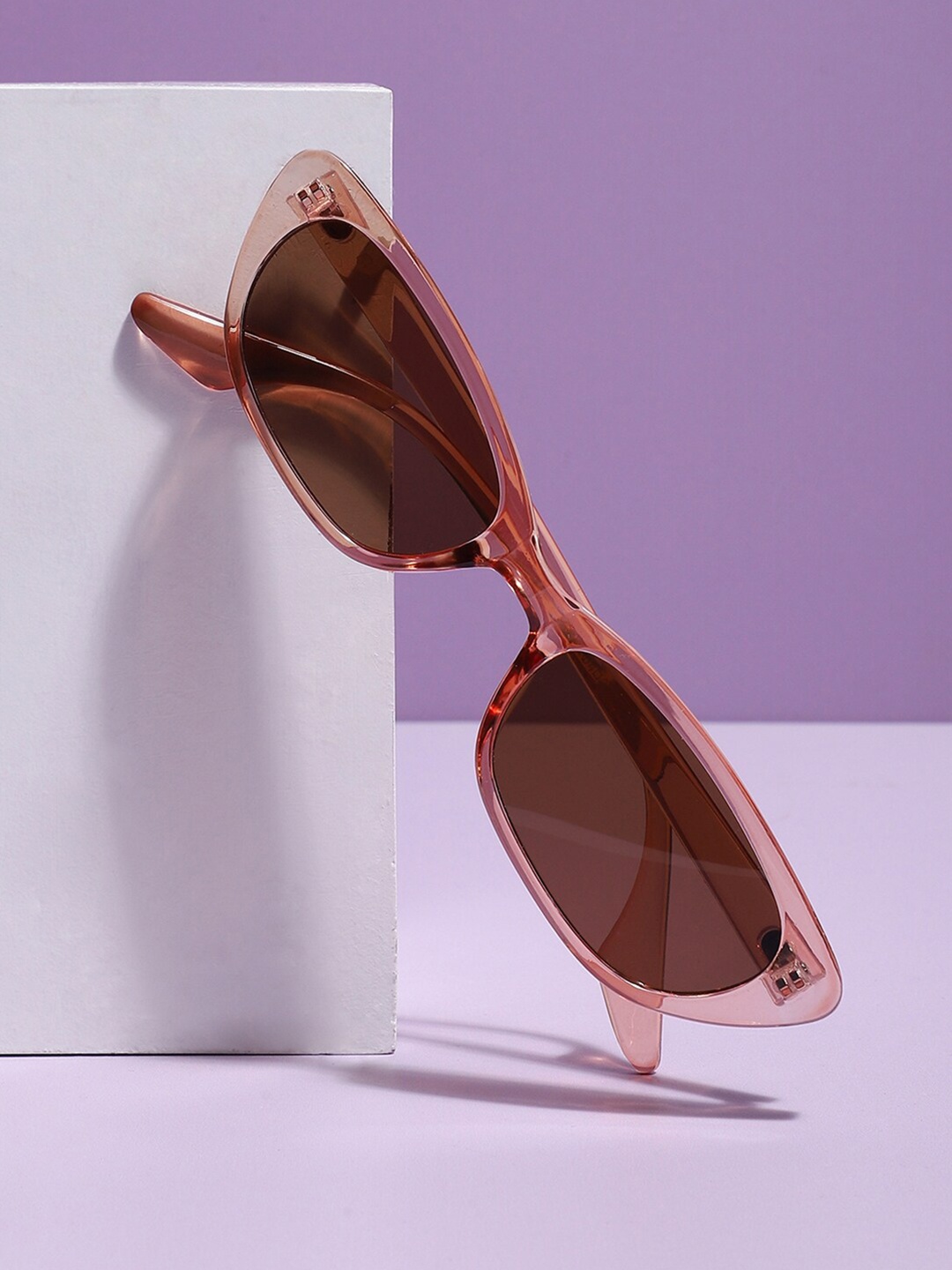 

French Accent Men Rectangle Sunglasses with Polarised Lens SS23FA_HSSG1345, Brown