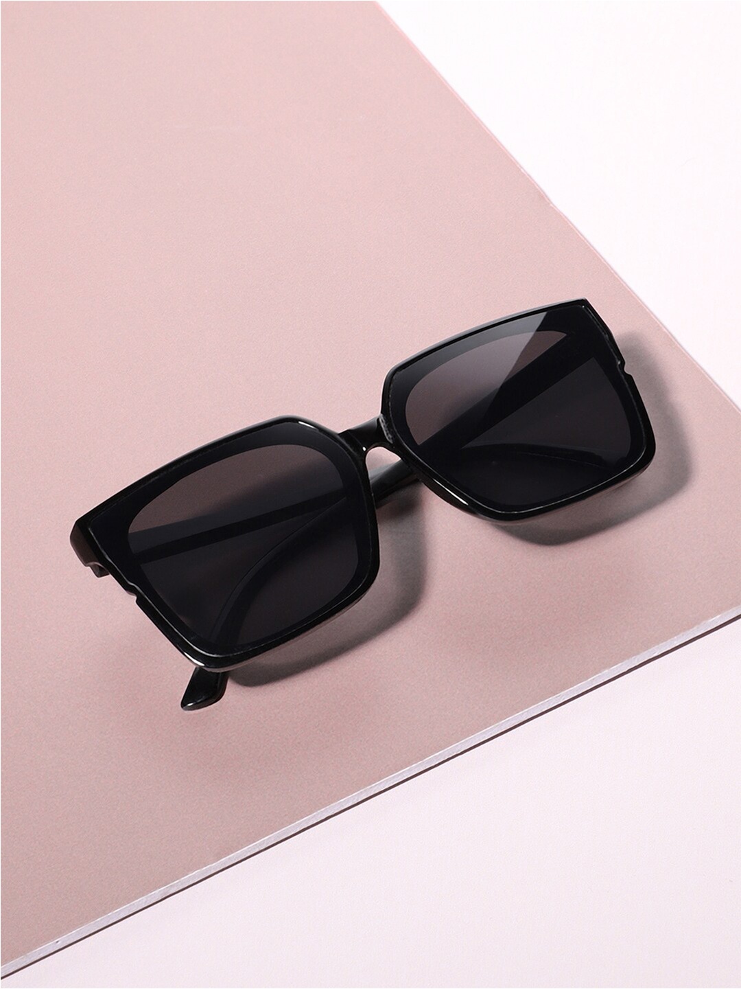 

French Accent Men Square Sunglasses with Polarised Lens SS23FA_HSSG1346, Black