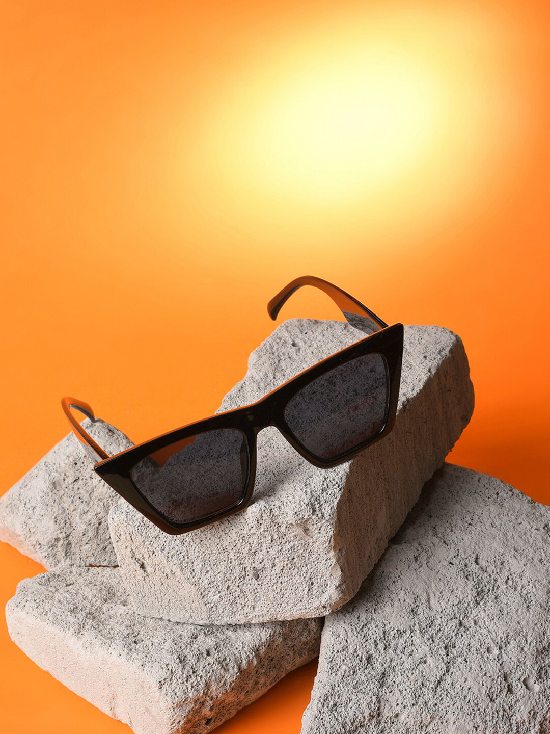 

French Accent Men Butterfly Sunglasses with UV Protected Lens SS23FA_HSSG1112, Black