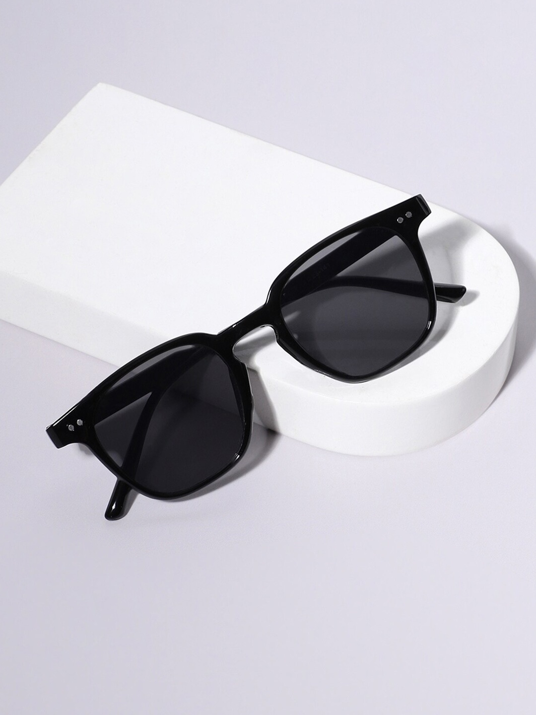

French Accent Men Wayfarer Sunglasses with Polarised Lens SS23FA_HSSG1293, Black