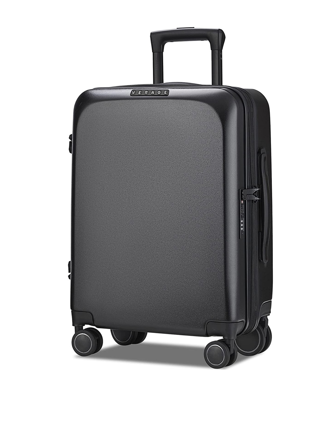 

VERAGE Trolley Hard-Sided Small Trolley Suitcase, Black