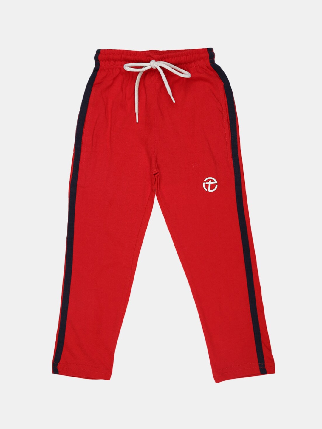 

V-Mart Boys Mid-Rise Track Pants, Red