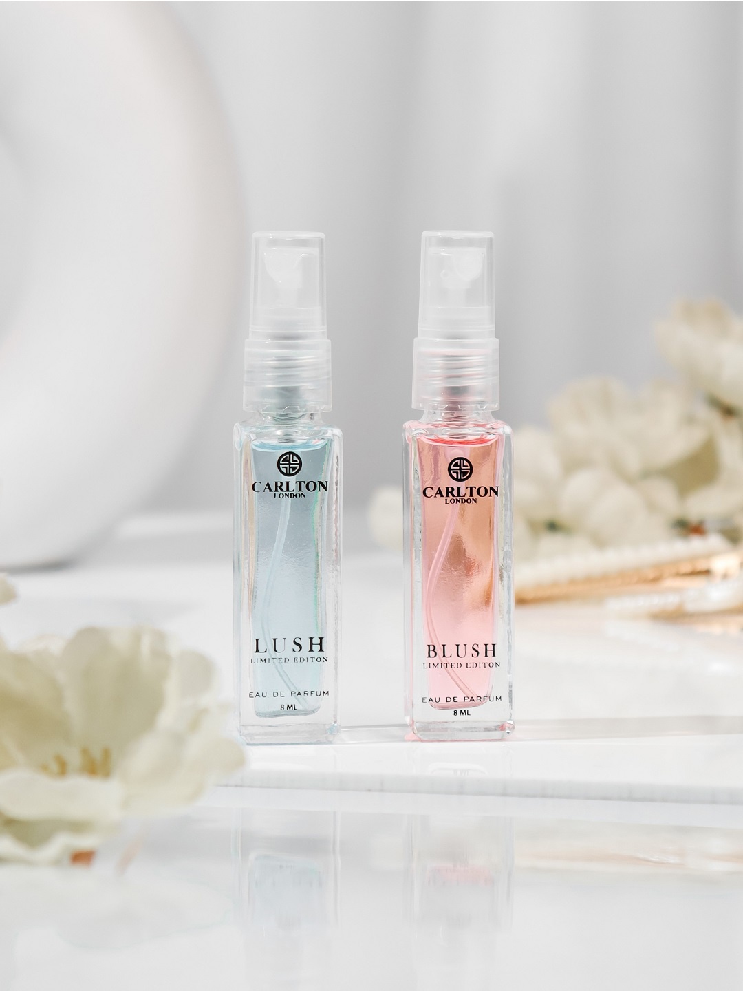 

Carlton London Women Set of Blush & Lush Eau De Parfum - 8 ml each, Pink