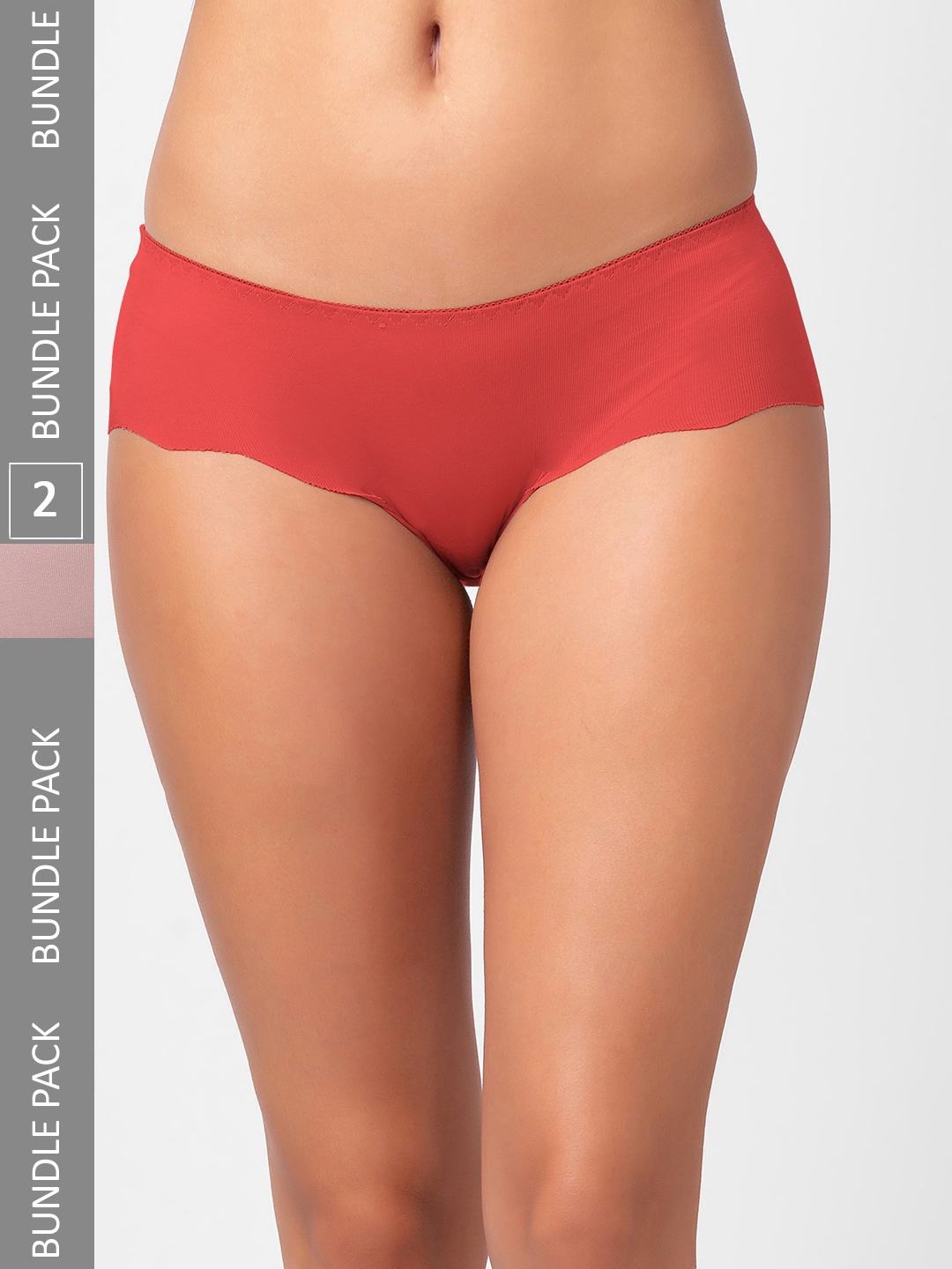 

NOIRA Pack Of 2 Assorted Cotton Hipster Briefs