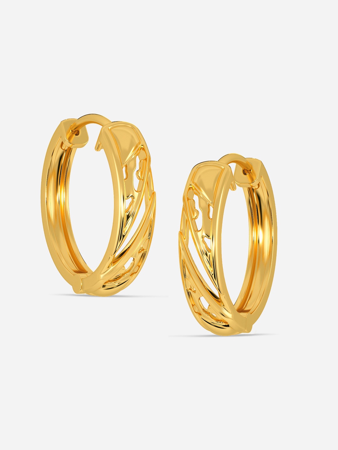 

MELORRA Neo Leopard 18KT Gold Earrings - 4.84 gm