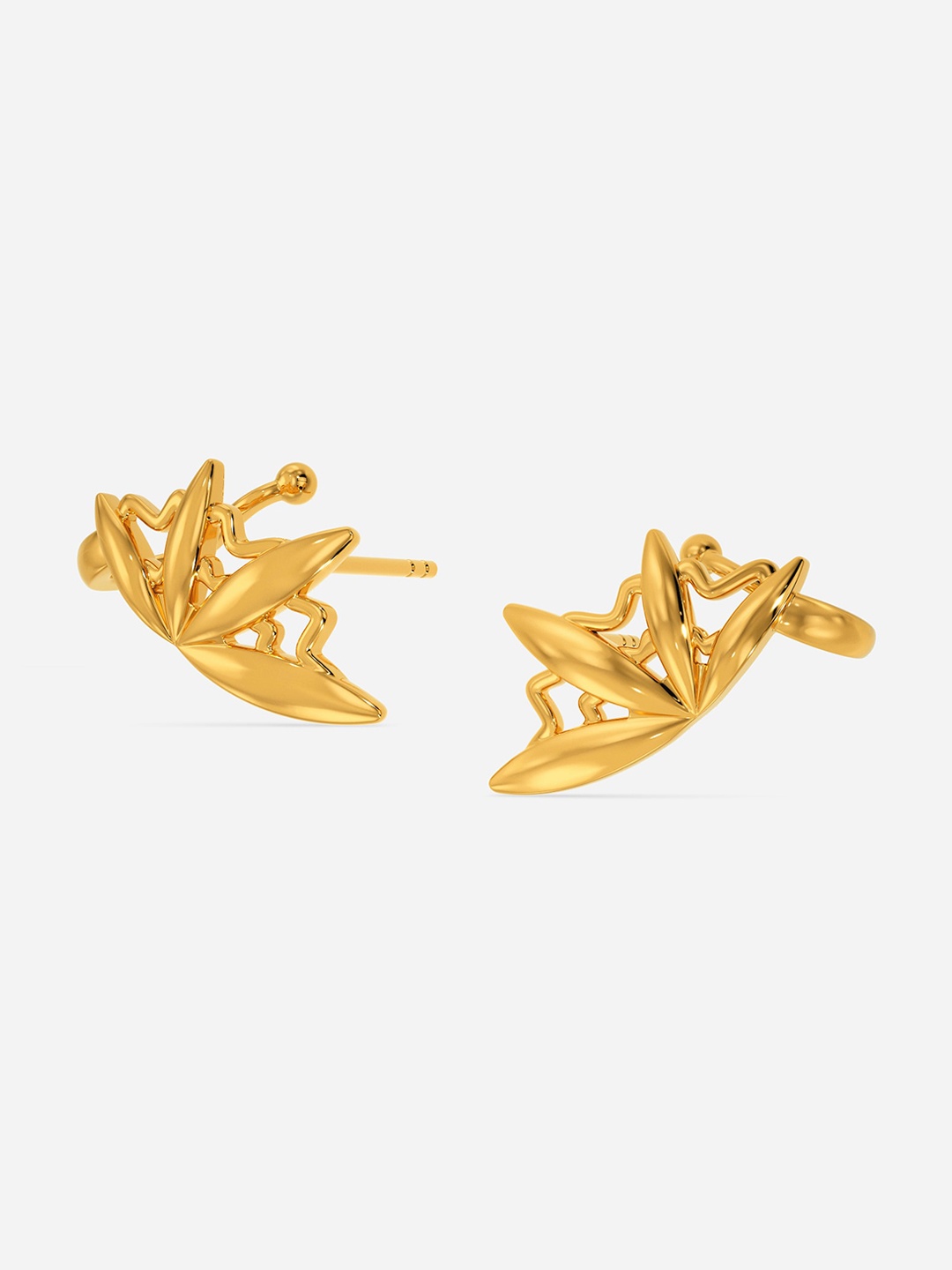 

MELORRA Harlequin Romance 18KT Gold Earrings - 4.19 gm