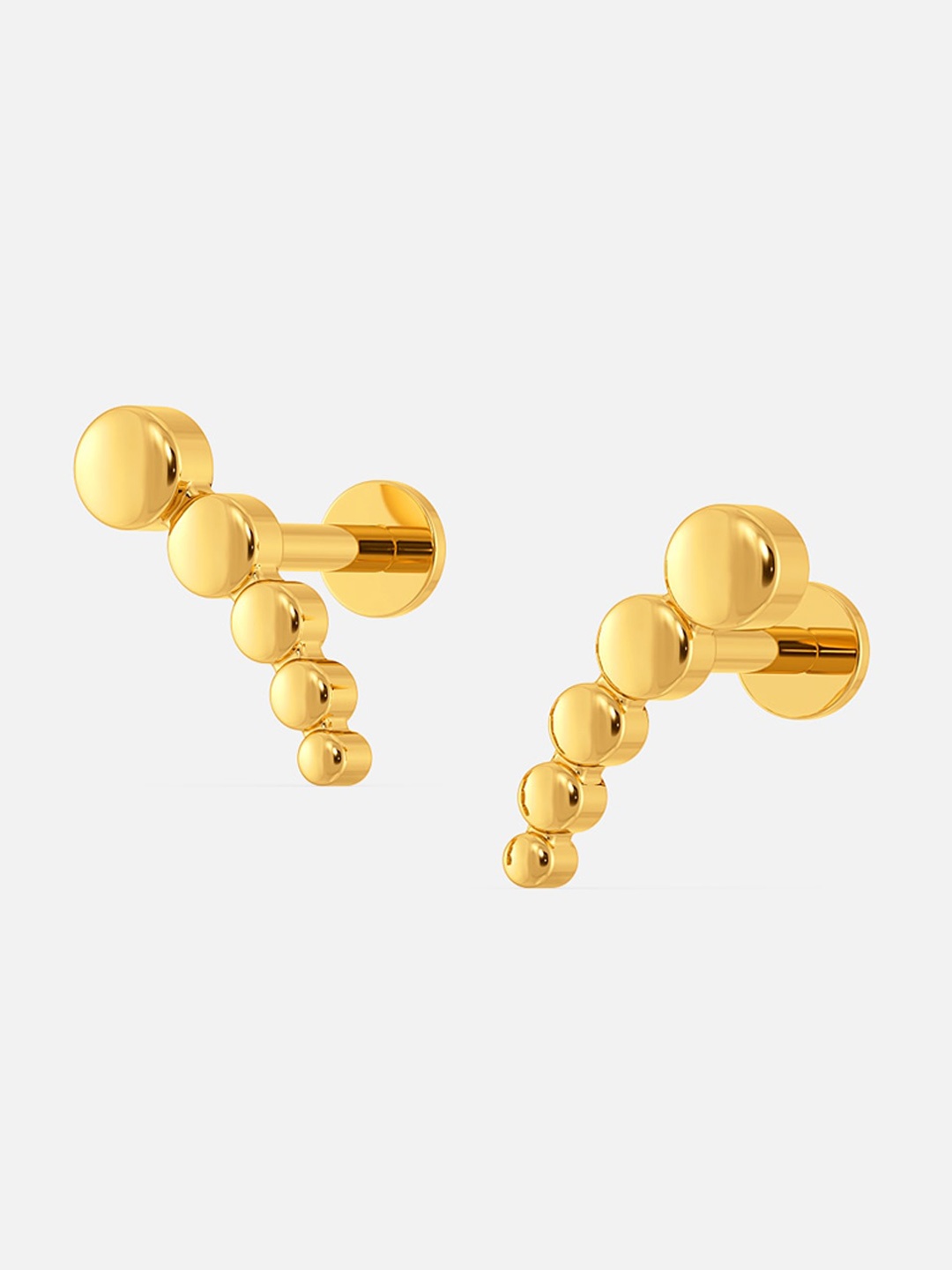 

MELORRA Dancing Dots 18KT Gold Earrings - 1.37 gm