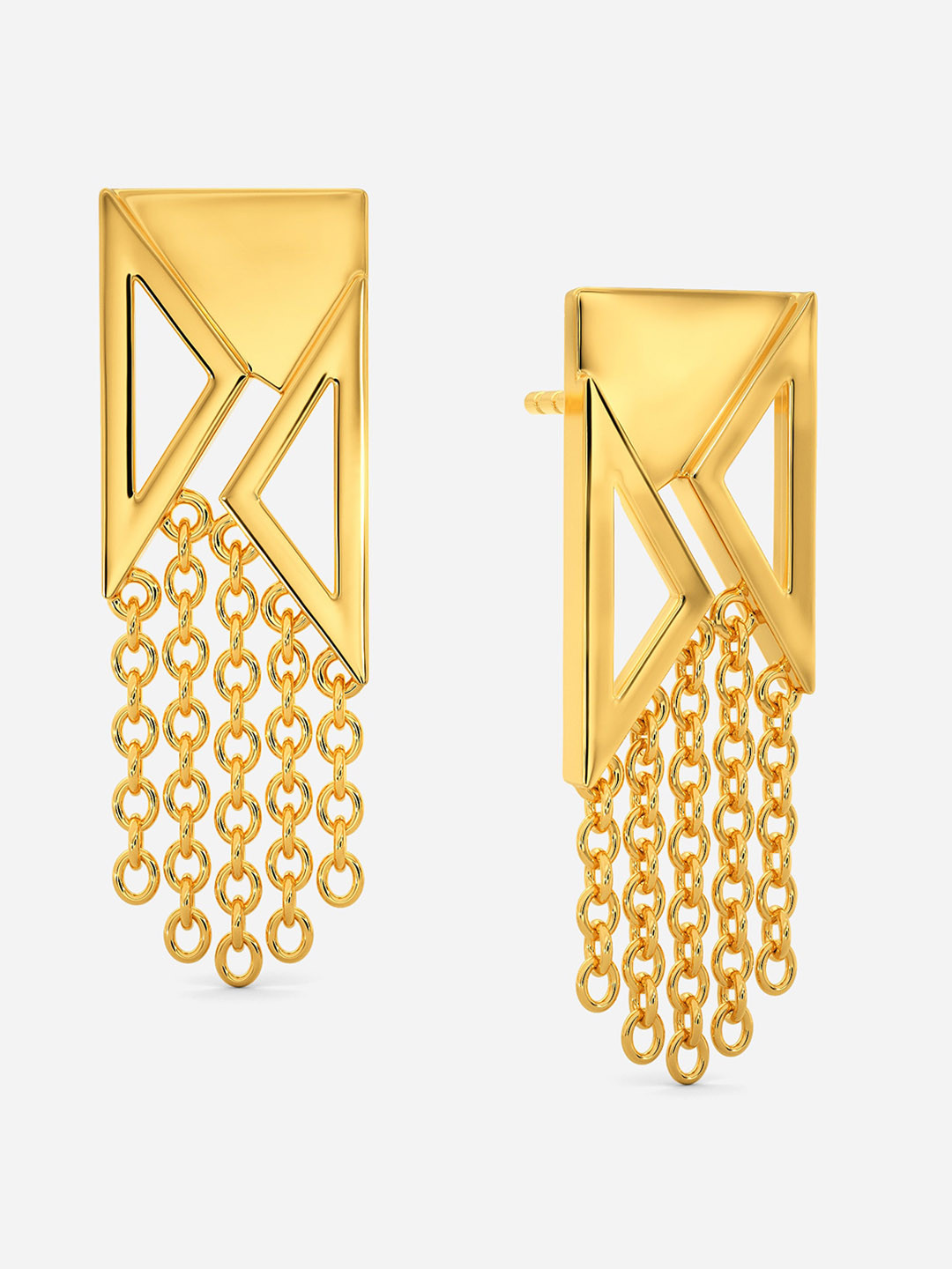 

MELORRA 18K Gold Fringe-It-Up Earrings