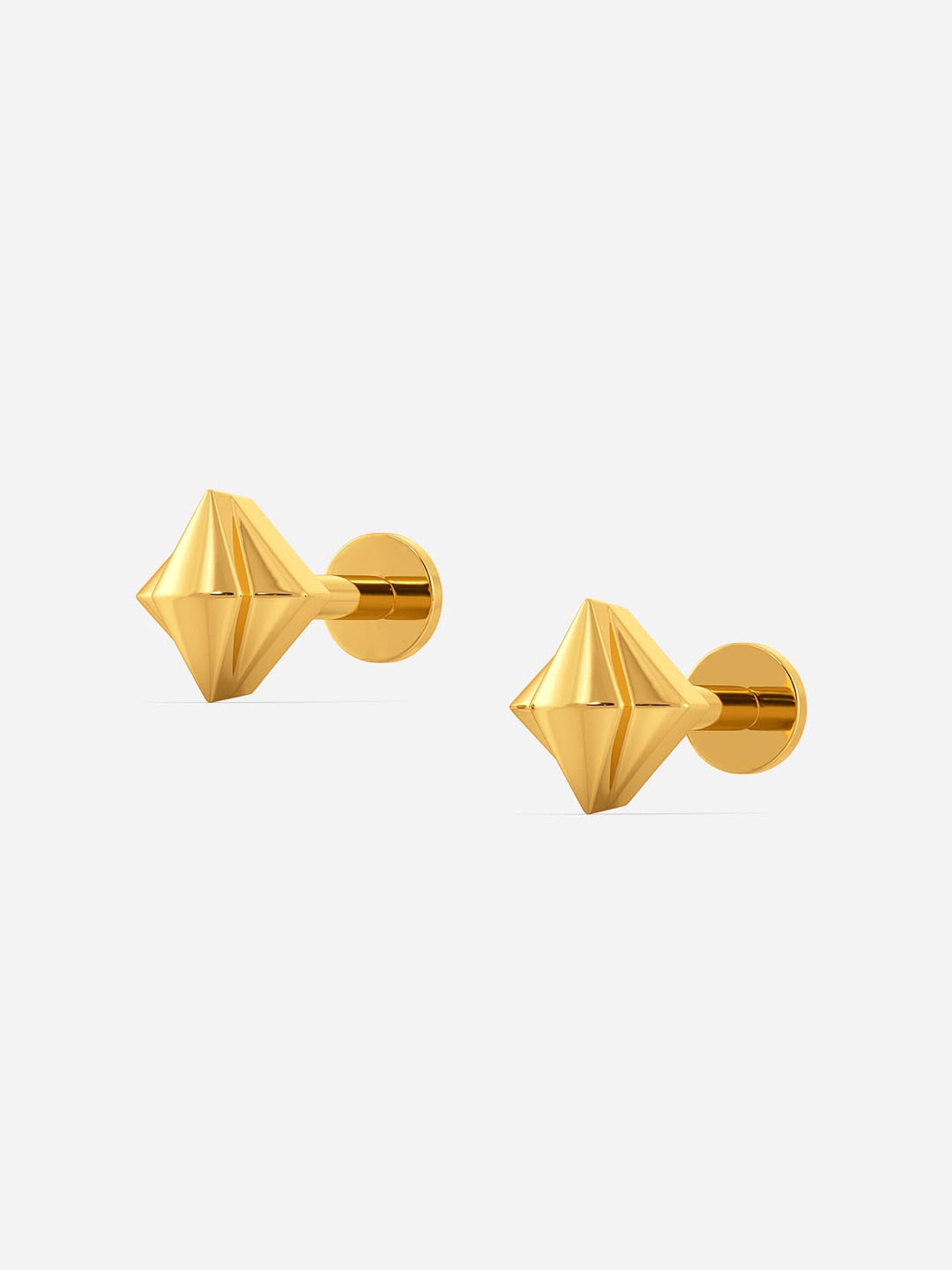 

MELORRA Side with Style 18KT Gold Earrings - 1.33 gm
