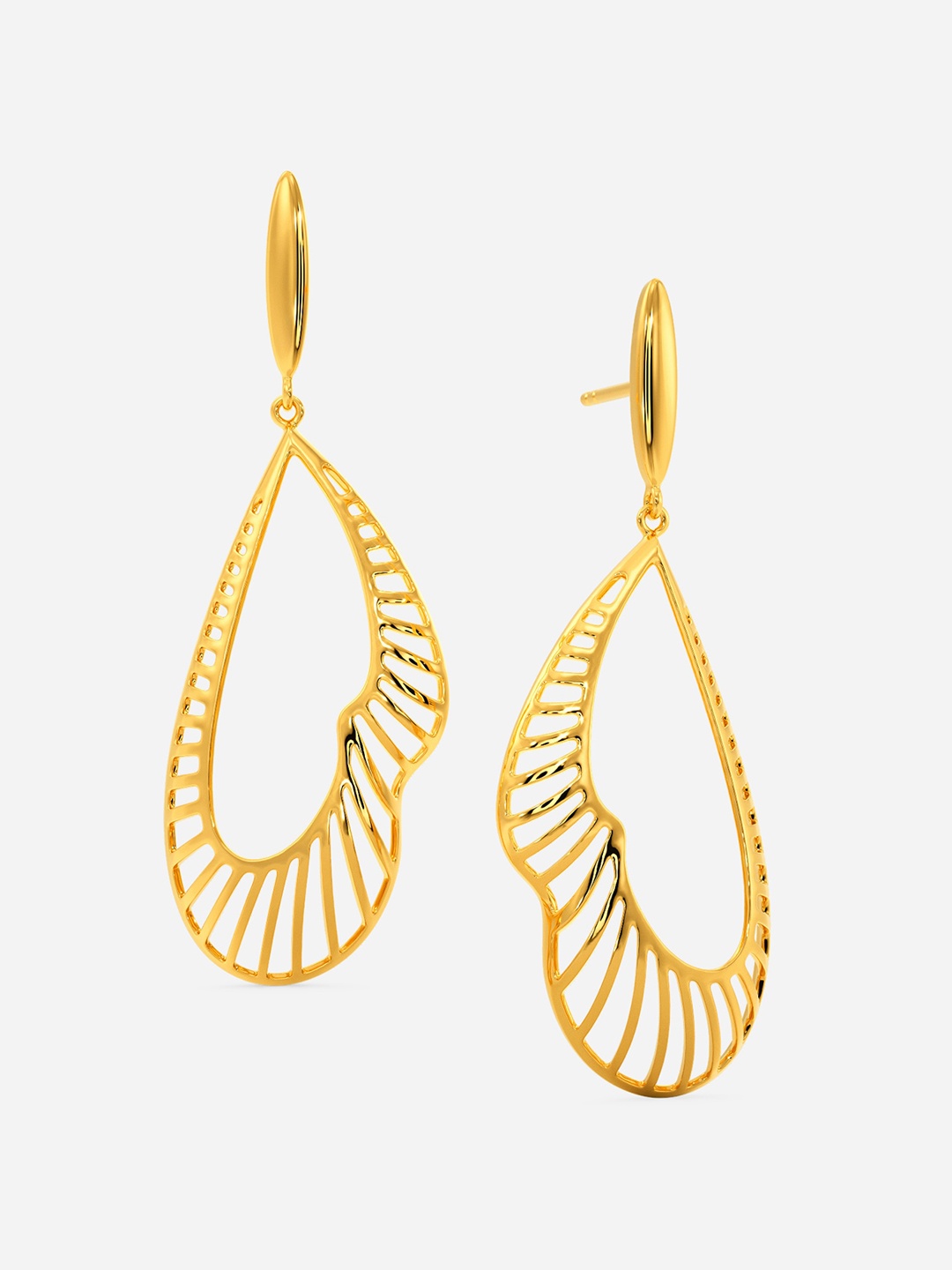 

MELORRA Loud N Proud 18KT Gold Earrings - 4.25 gm