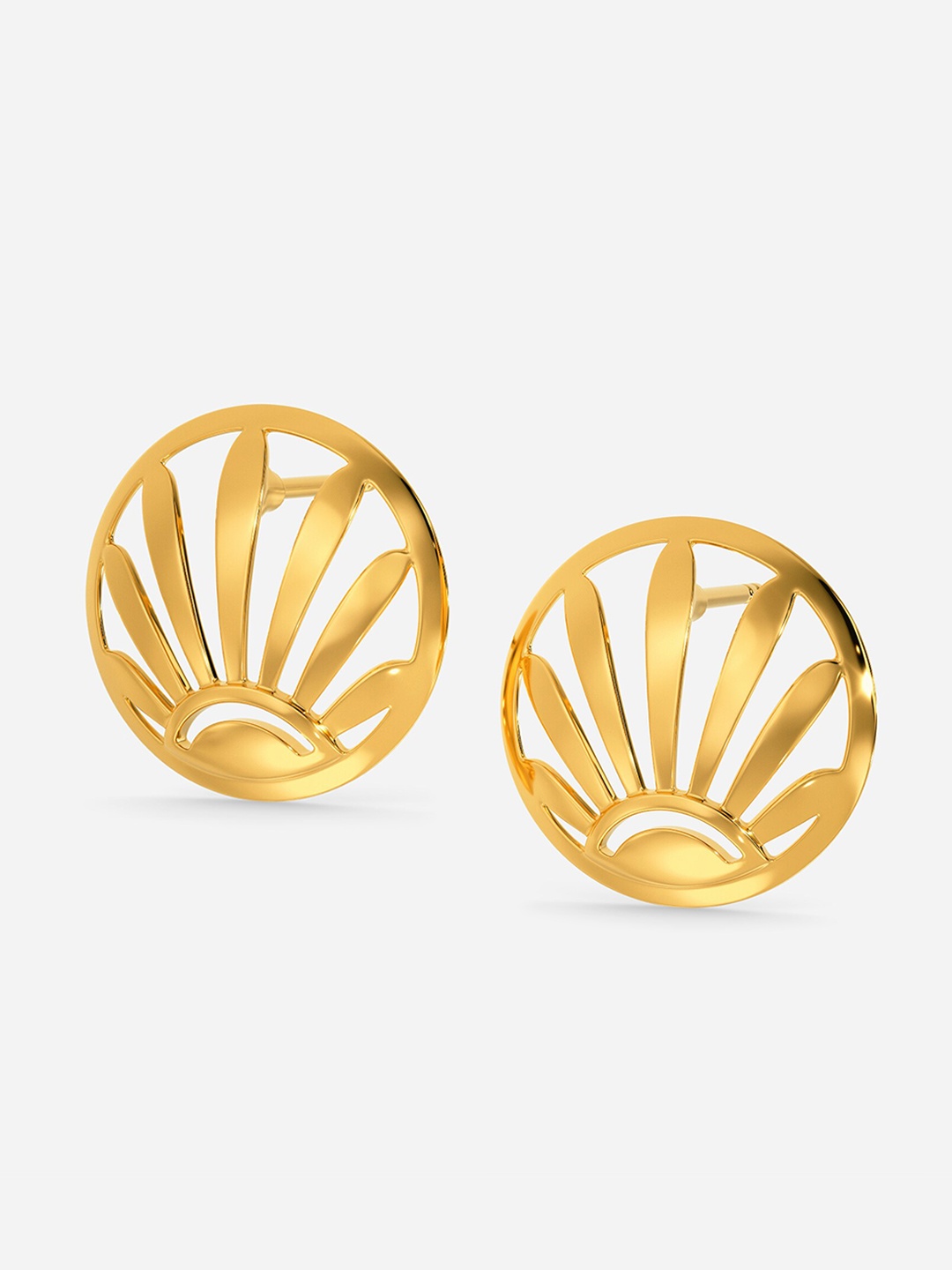 

MELORRA Sun Tuned 18KT Gold Earrings - 2.8 gm