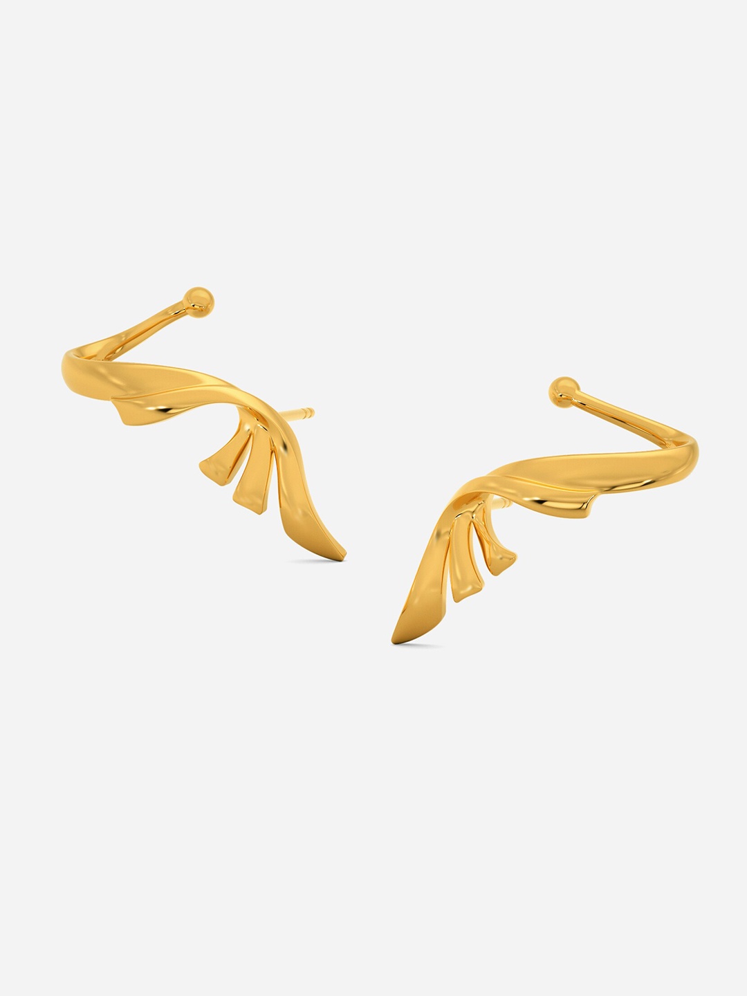 

MELORRA Ocean Dream 18KT Gold Earrings - 4.56 gm