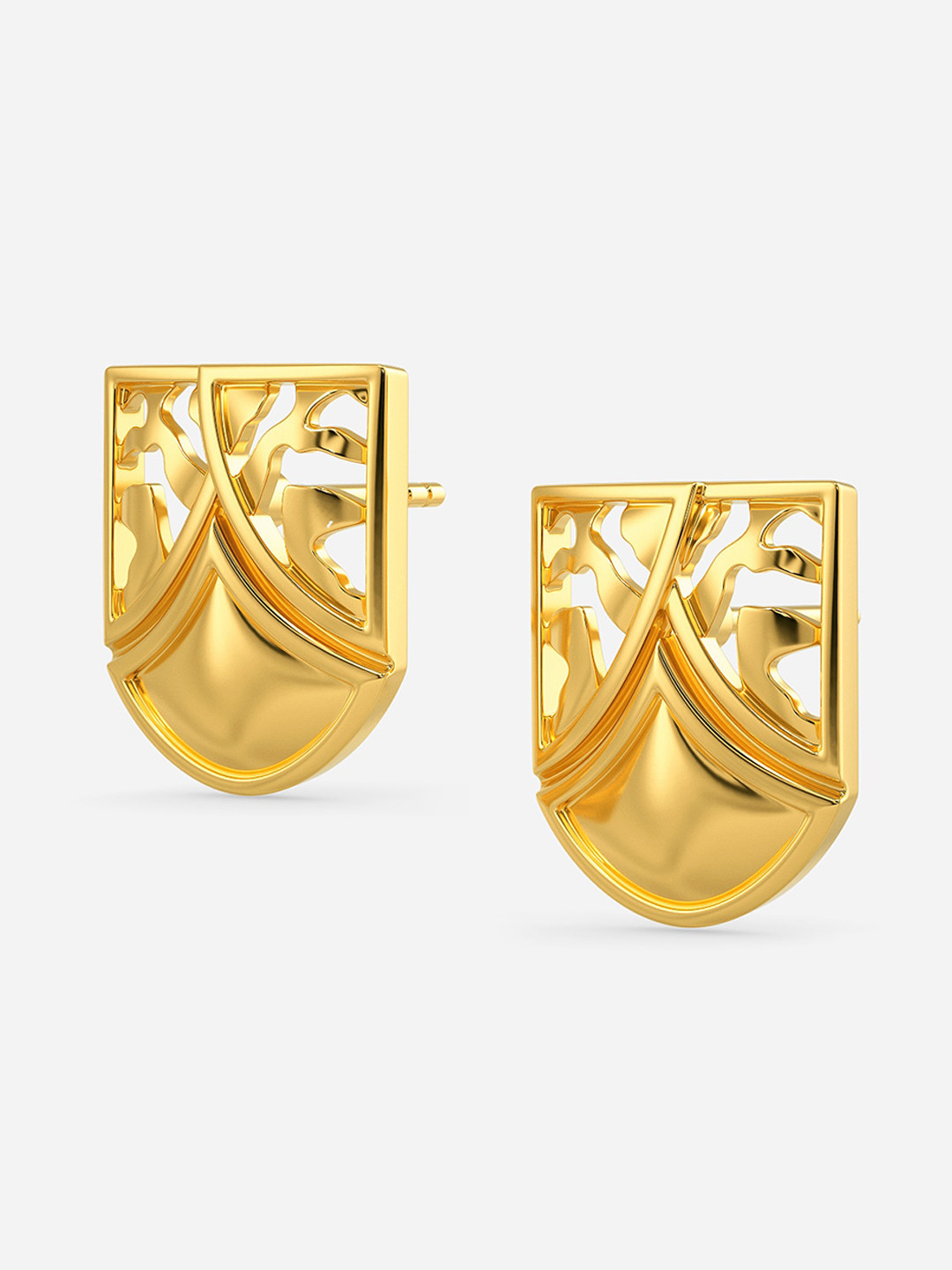 

MELORRA Like a Leopard 18KT Gold Earrings - 3.74 gm