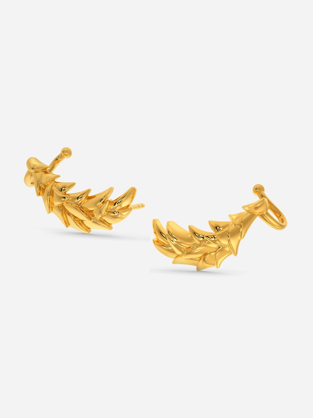 

MELORRA Fishy Girdles 18KT Gold Earrings - 4.71 gm
