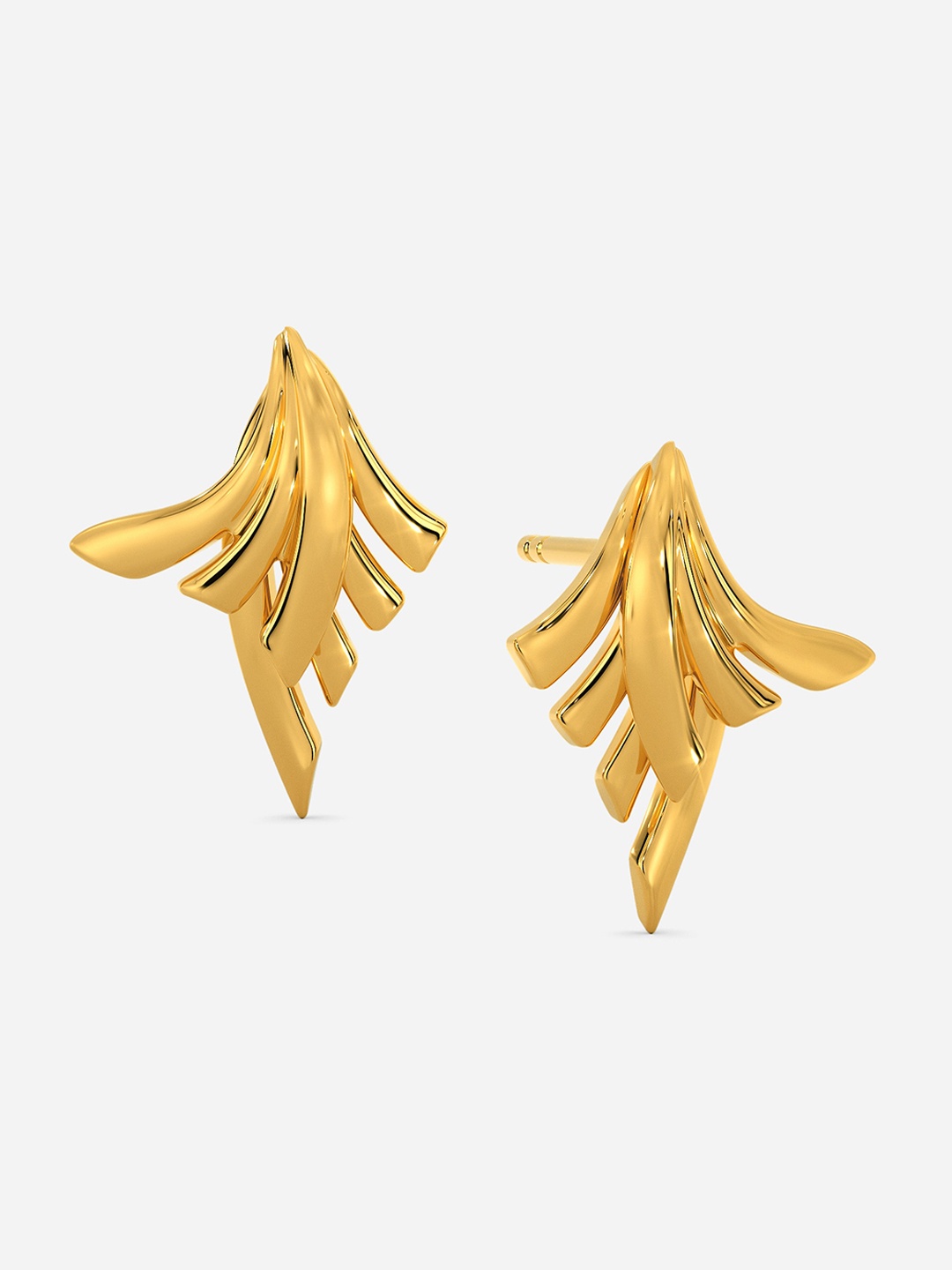 

MELORRA Sea Fairy 18KT Gold Stud Earrings- 2.49gm