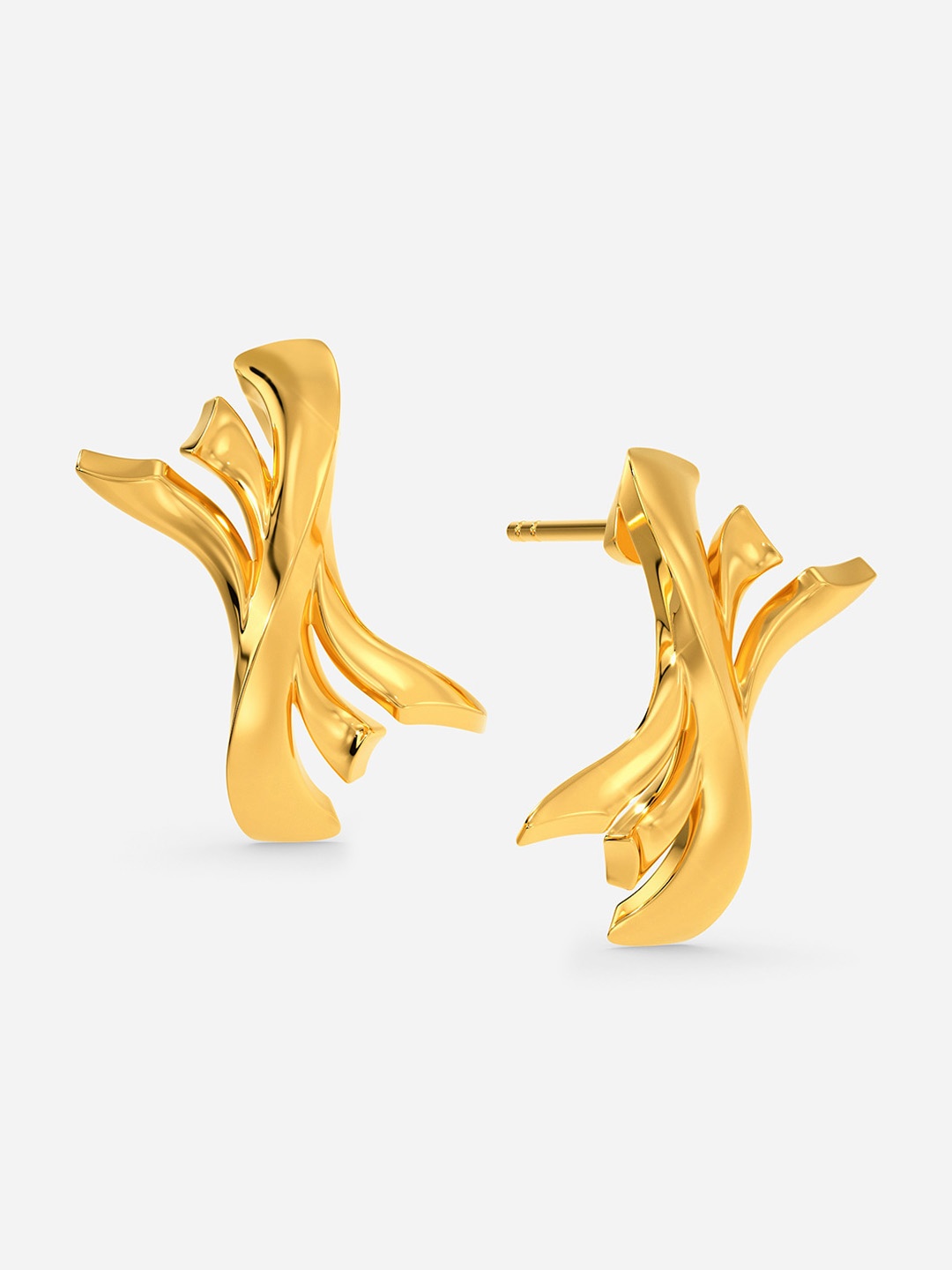 

MELORRA Sea Maiden 18KT Gold Earrings - 4.19 gm