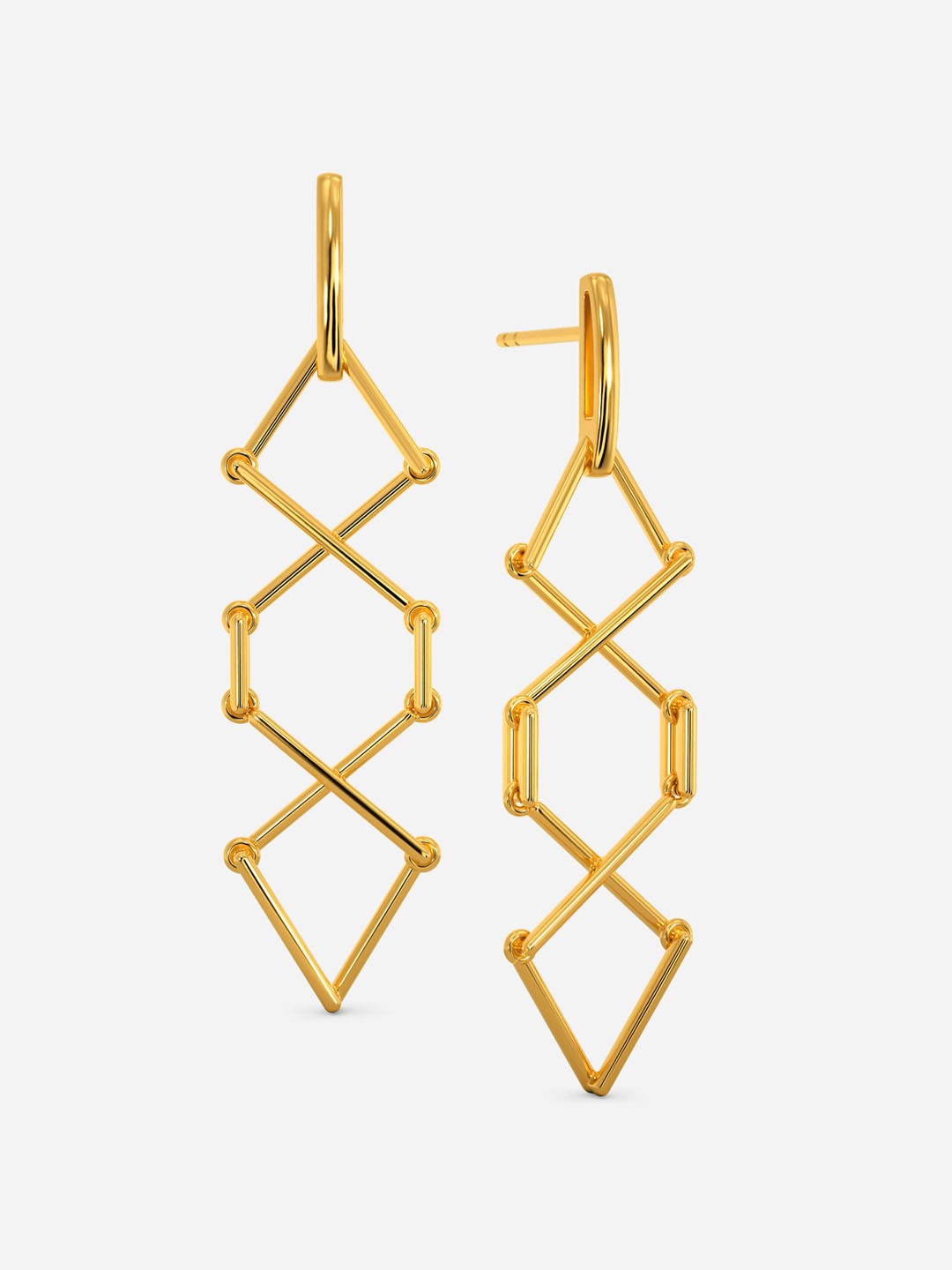 

MELORRA So Lacy 18KT Gold Earrings - 4.61 gm