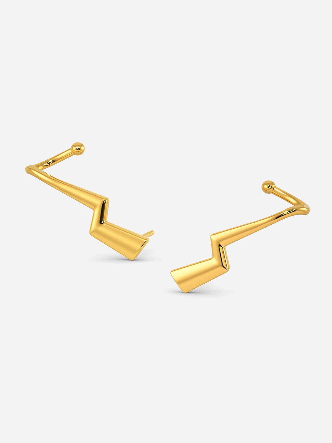 

MELORRA Opt the Edge 18KT Gold Earrings - 2.73 gm