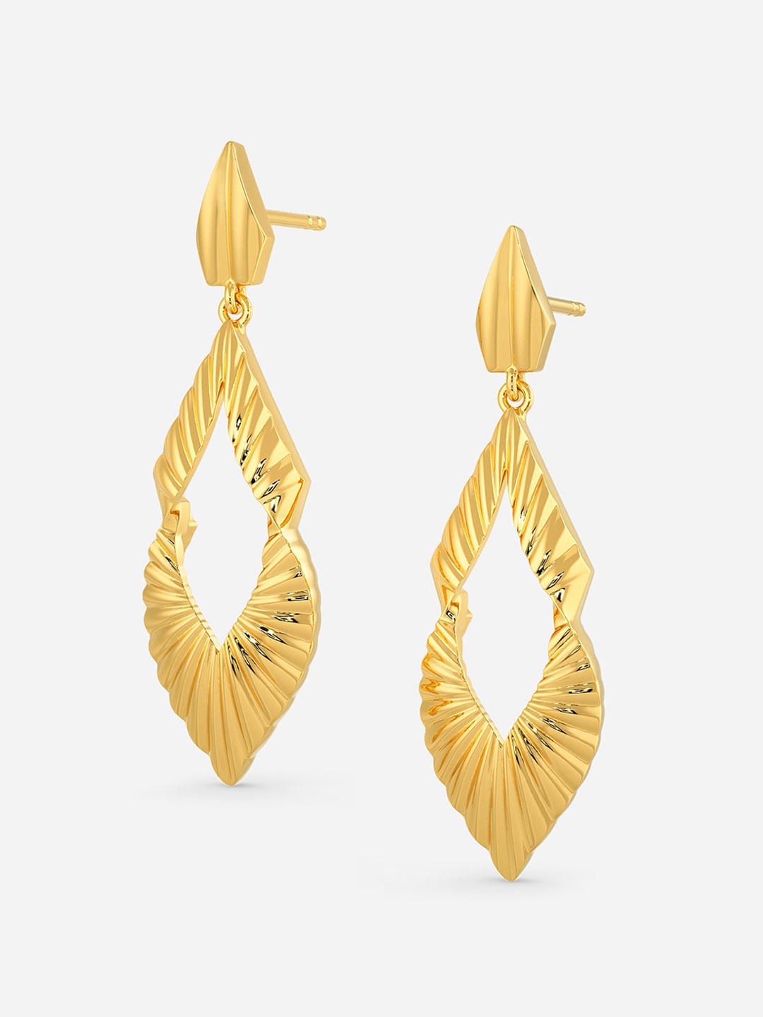 

MELORRA Layer Soiree 18KT Gold Earrings - 5.35 gm